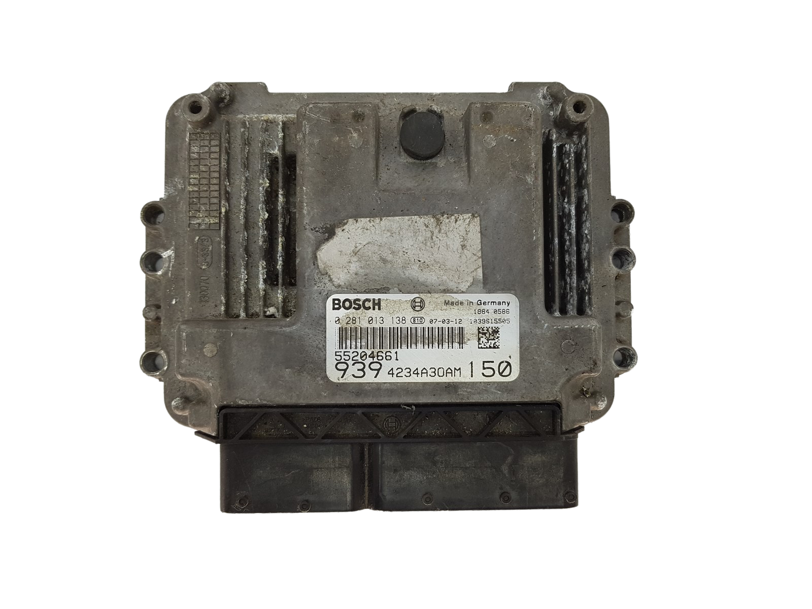 Ohjausyksikkö 55204661 0281013138 4234A30AM Alfa Romeo Bosch 14018 main product photo