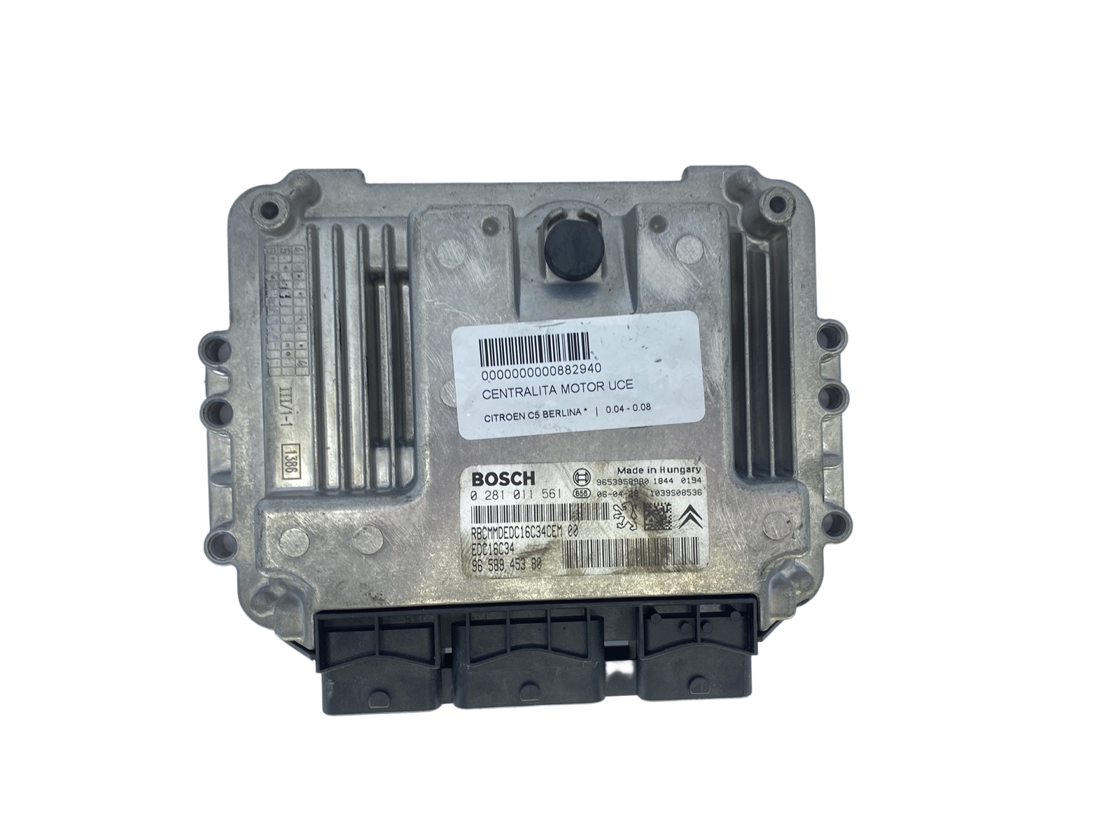 Ohjausyksikkö 0281011561 9658945380 9653958980 PSA Bosch 60455 main product photo