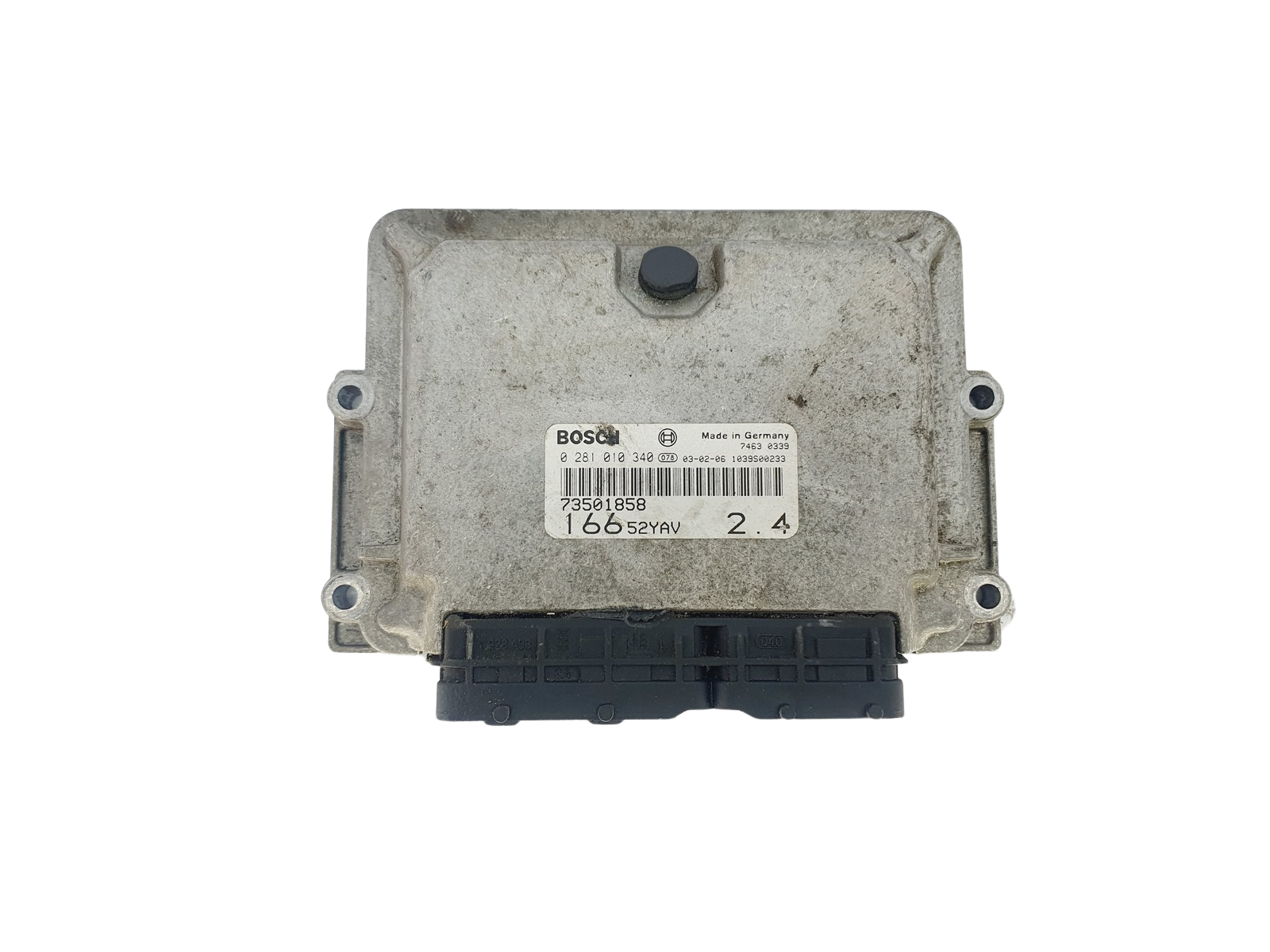 Ohjausyksikkö 73501858 0281010340 Alfa Romeo Bosch 39497 main product photo