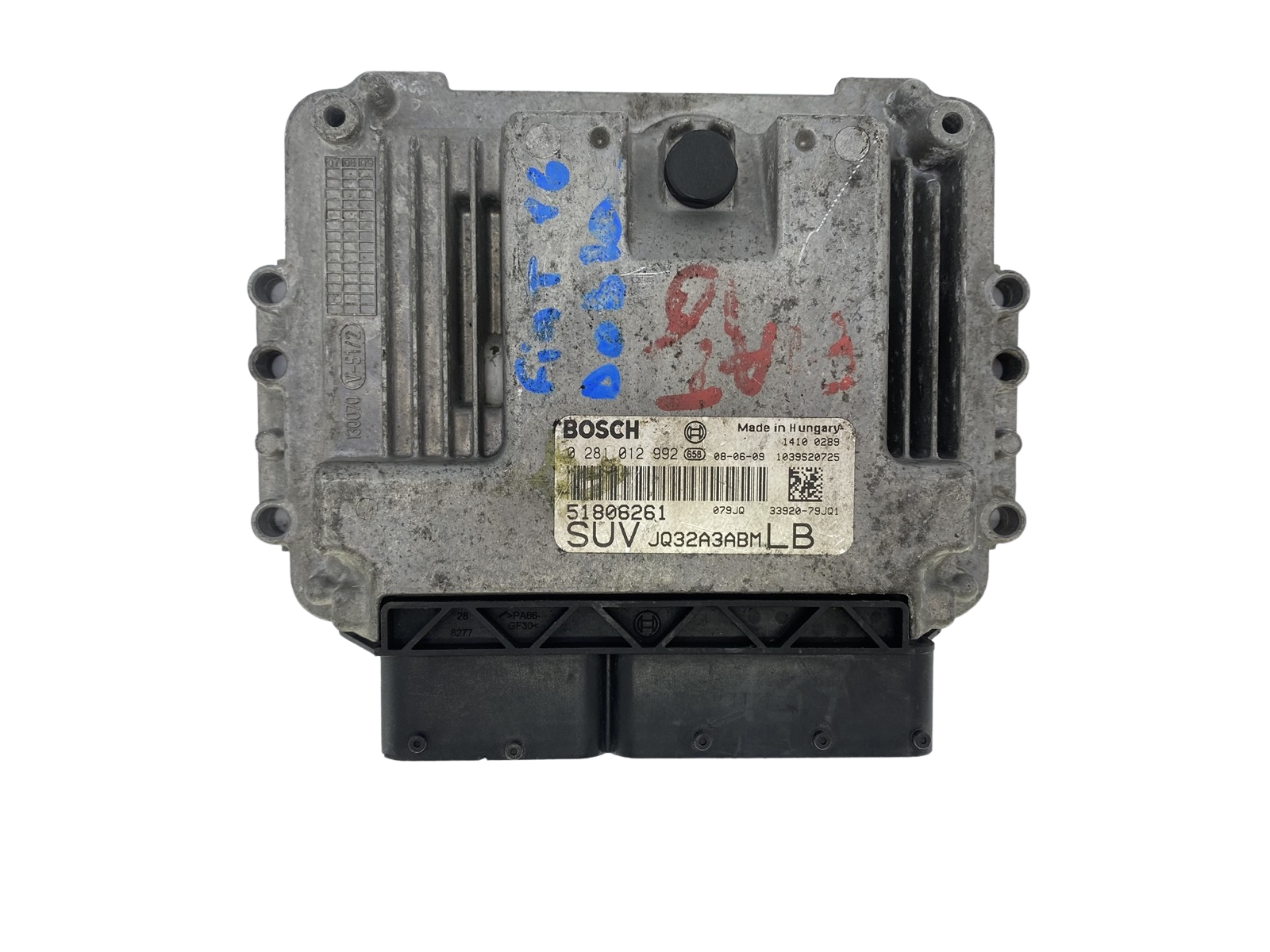 Ohjausyksikkö 0281012992 51806261 JQ32A3ABM Fiat Bosch 53109 main product photo