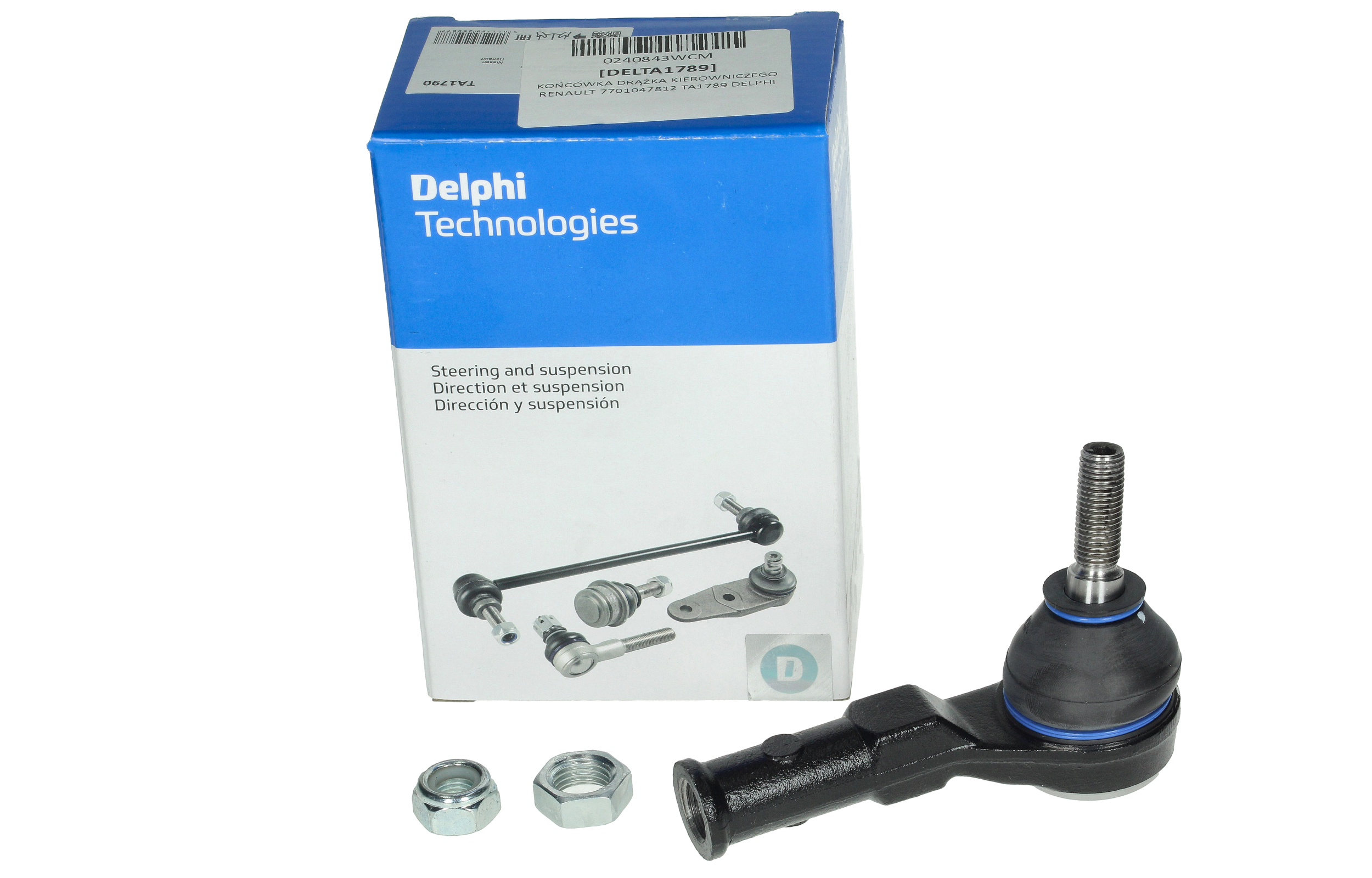 Raidetangon pää Renault 7701047812 TA1789 Delphi main product photo