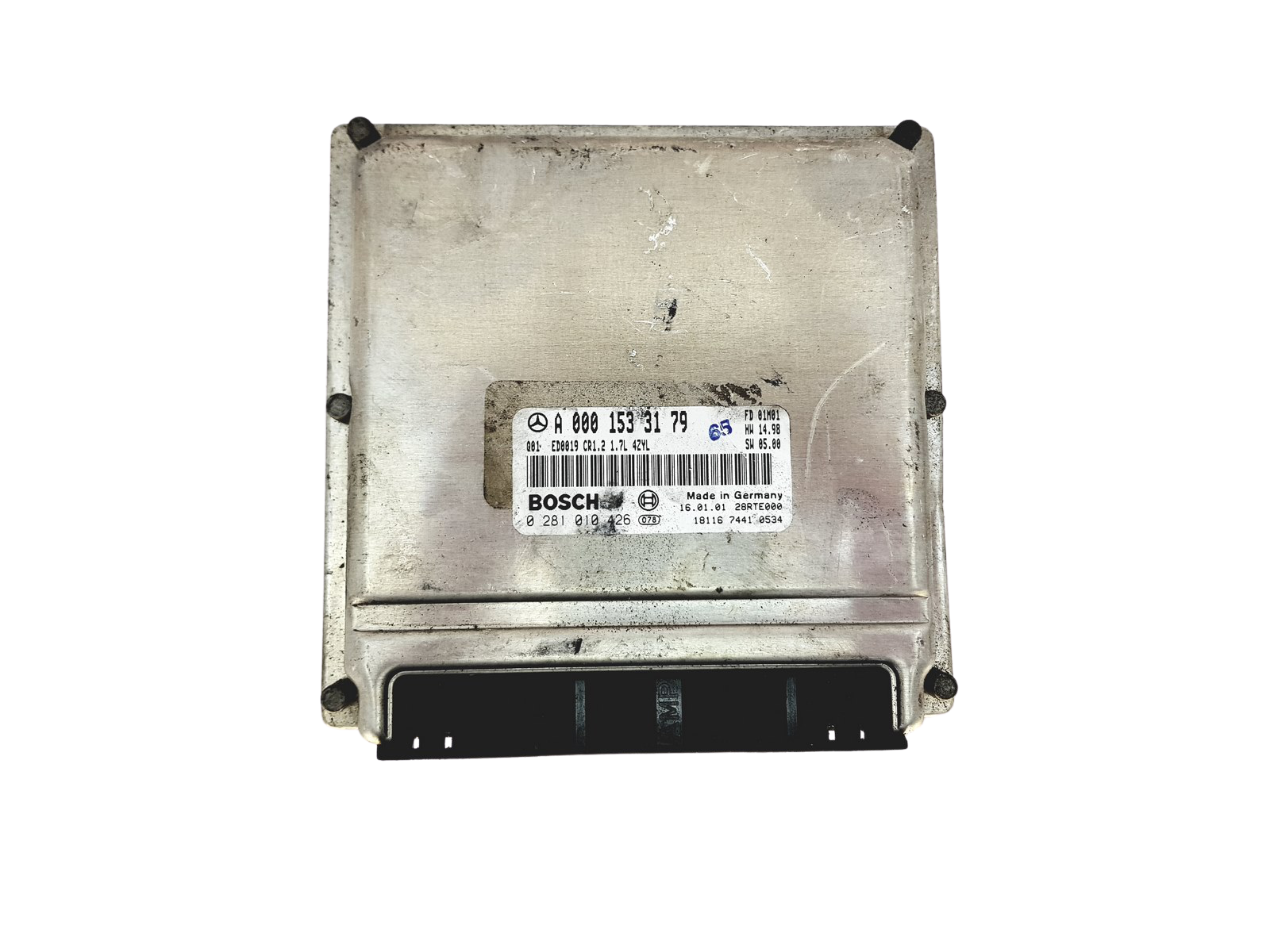 Ohjausyksikkö A0001533179 0281010426 Mercedes Bosch 27837 main product photo