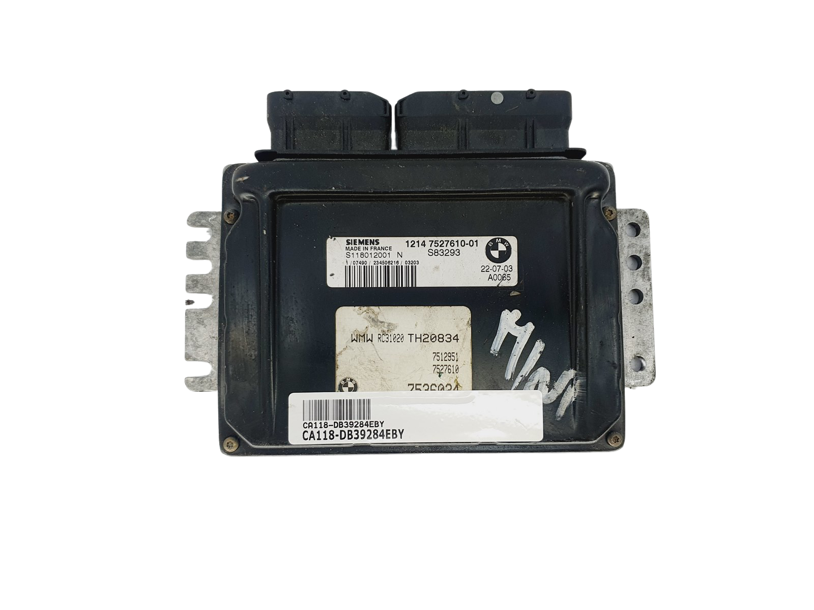 Ohjausyksikkö Mini 1214 7527610-01 S118012001N Siemens 39284 main product photo