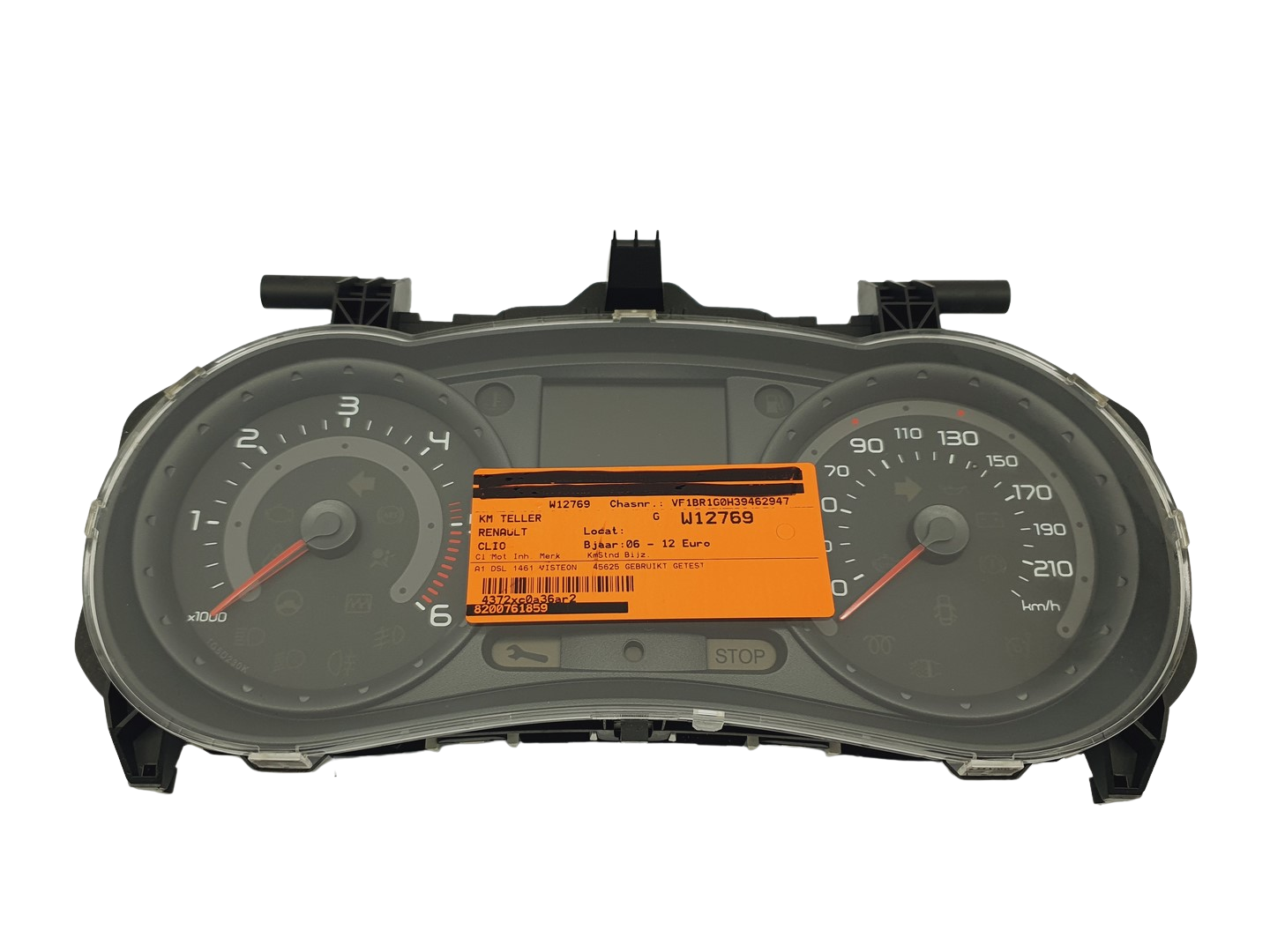 Kierroslukumittari Renault Clio 3 8200761859 M 60941 main product photo