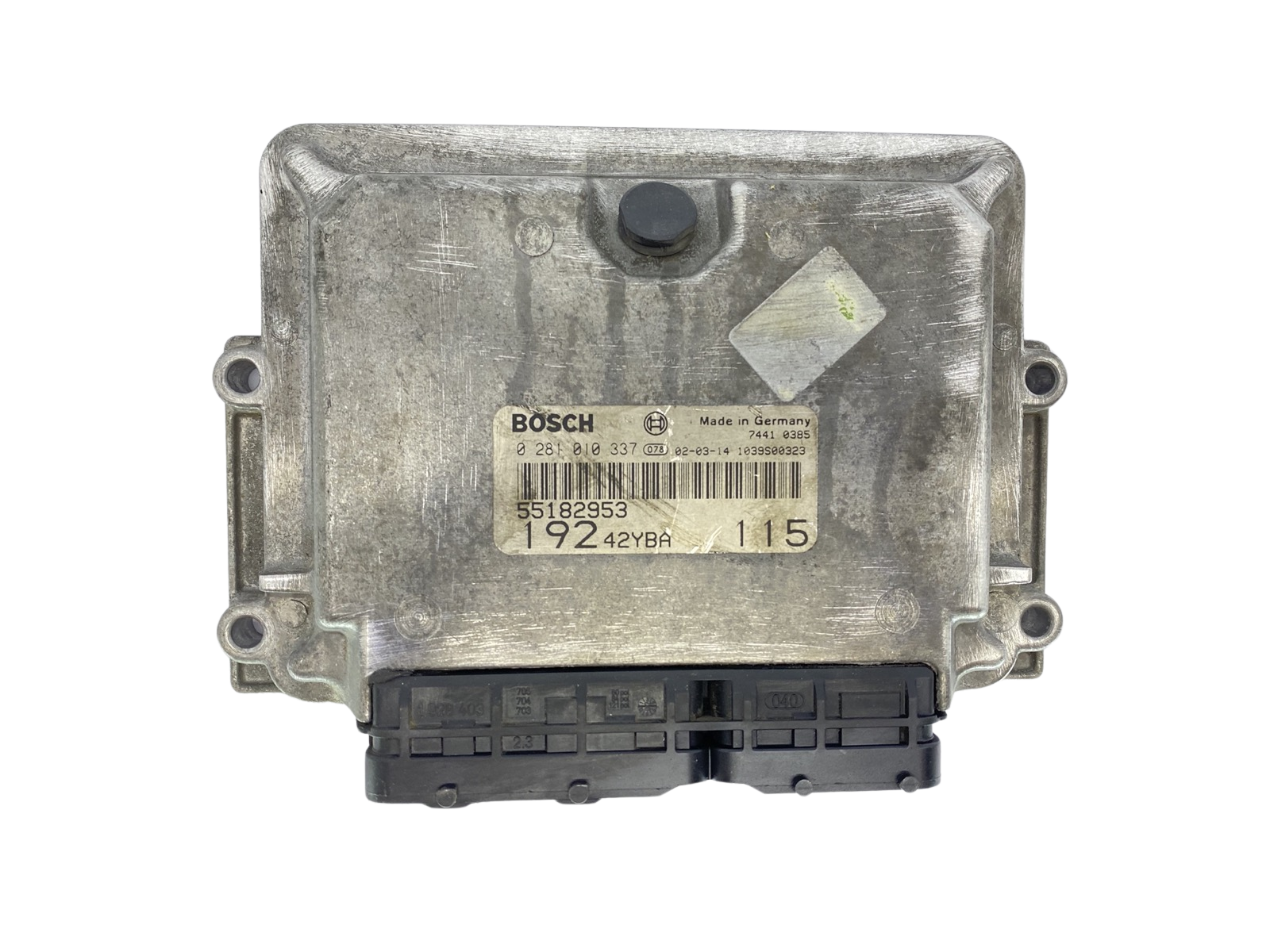 Ohjausyksikkö 55182953 0281010337 19242YBA Fiat Bosch 63941 main product photo