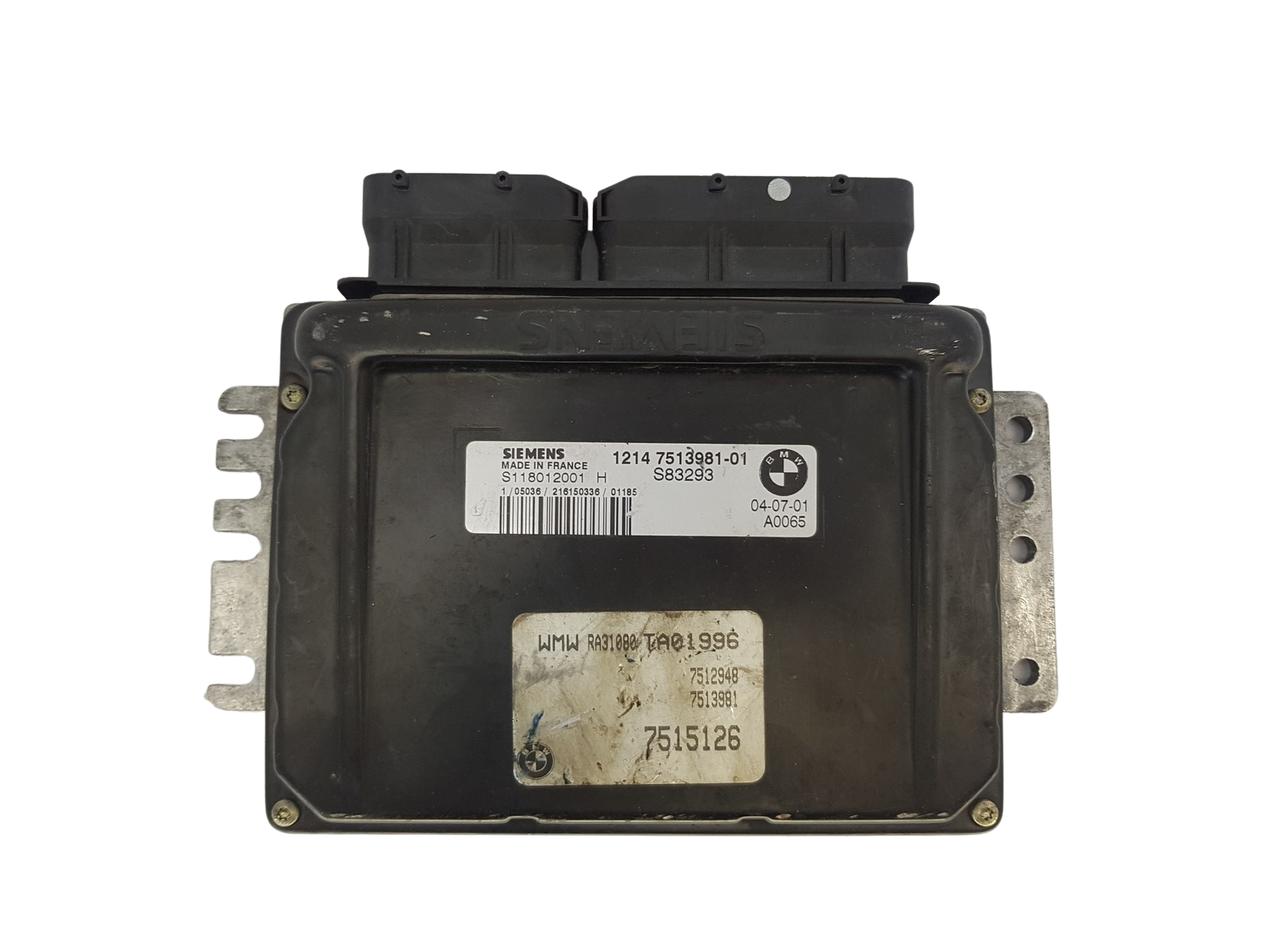 Ohjausyksikkö Mini 12147513981-01 S118012001H Siemens 1149 main product photo