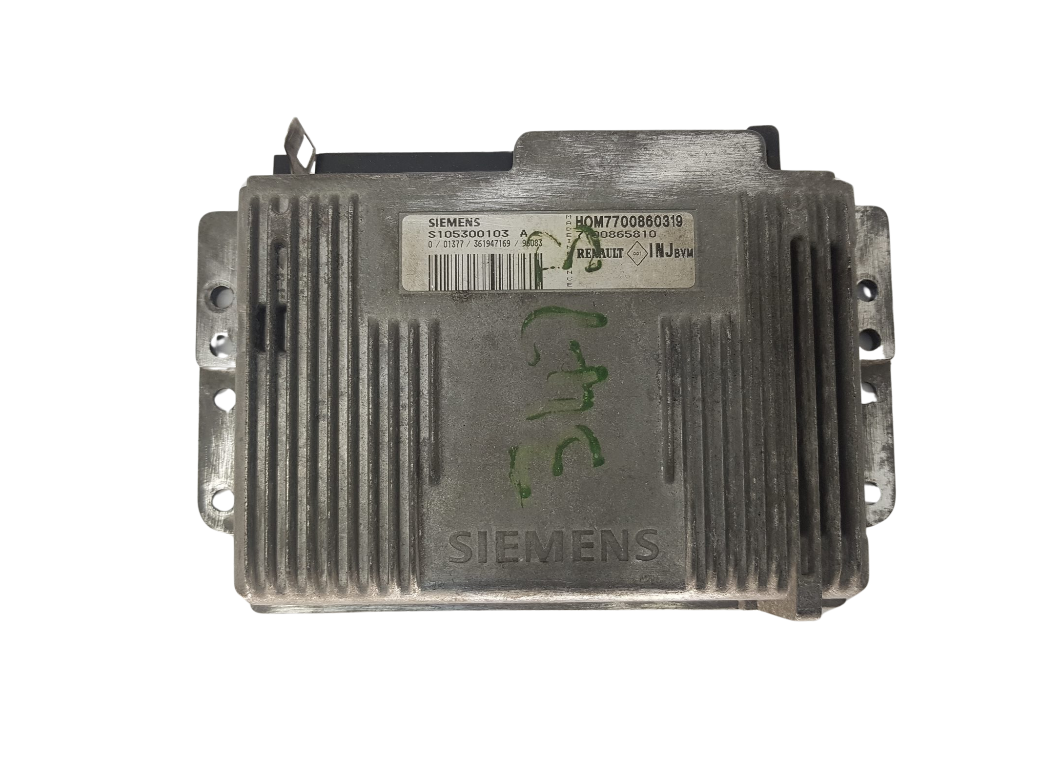 Ohjausyksikkö 7700865810 7700860319 S105300103A Renault Siemens 3262 main product photo