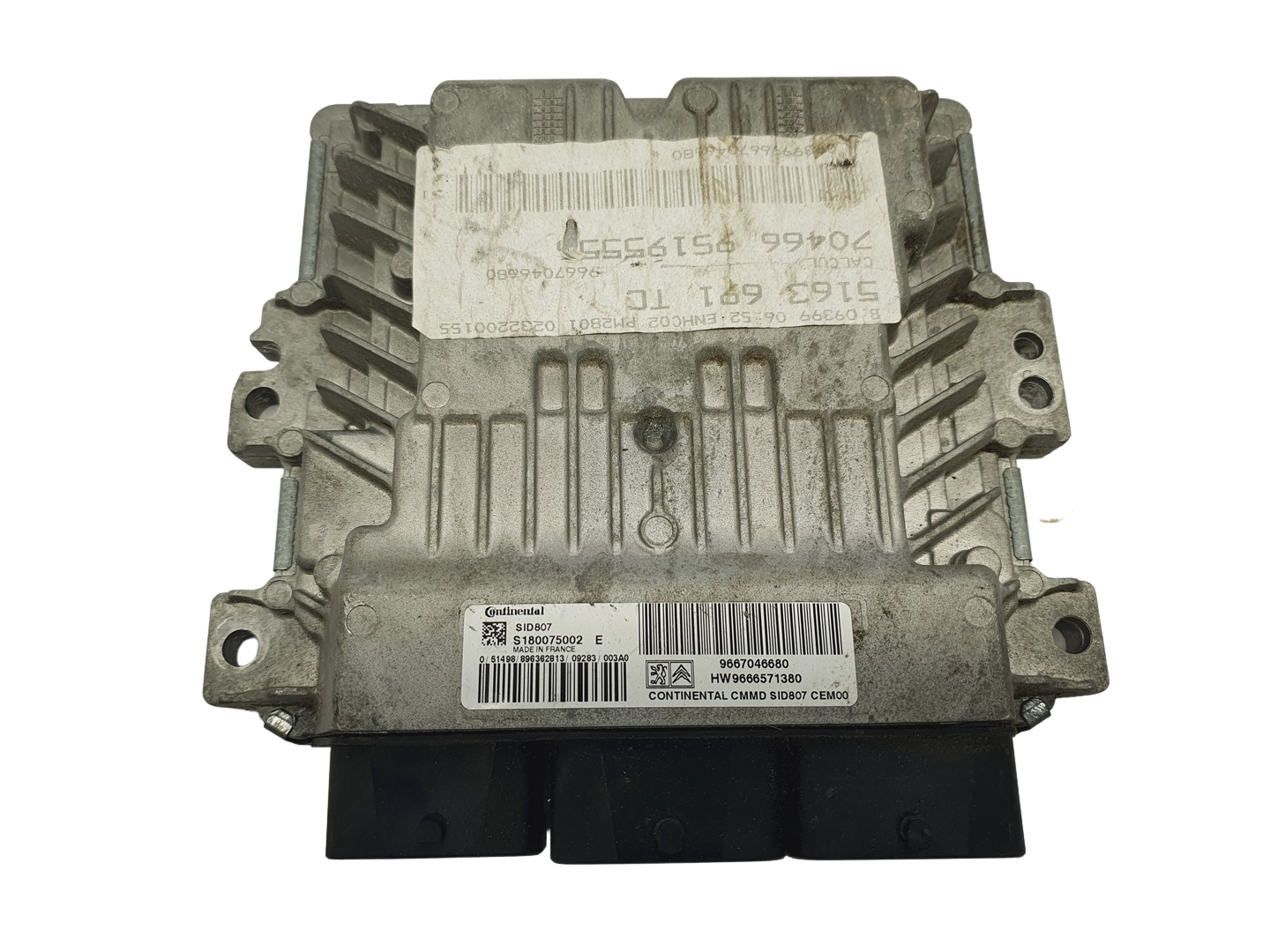 Ohjausyksikkö S180075002E SID807 9667046680 9666571380 PSA main product photo