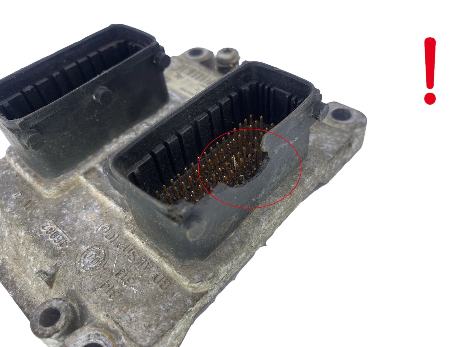Ohjausyksikkö 09185450 AL 0261206075 Opel GM Bosch 48312 main product photo