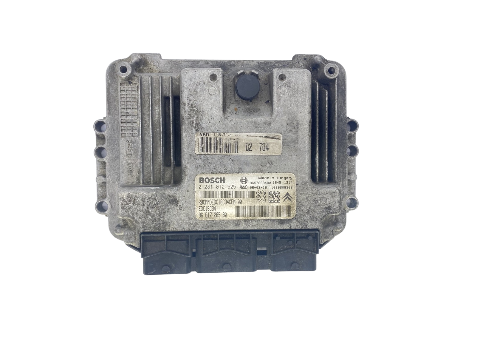 Ohjausyksikkö 0281012525 9661728580 9657699480 PSA Bosch 57103 main product photo