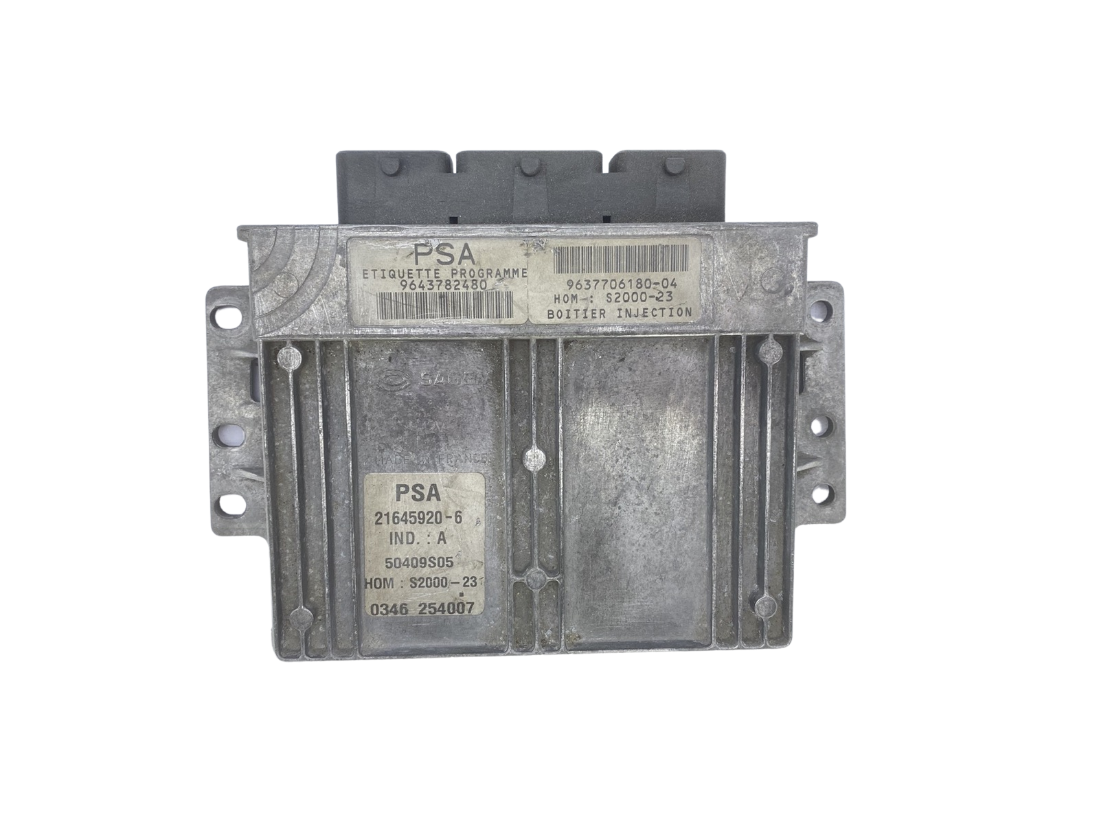 Ohjausyksikkö 9643782480 9637706180-04 21645920-6 PSA Sagem 57924 main product photo