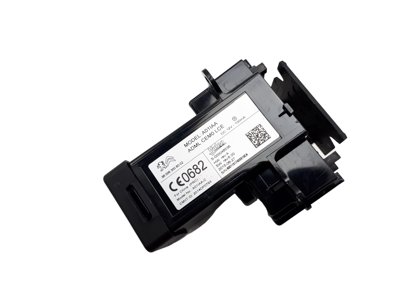 Virtalukko Citroen C4 Picasso 2 9800630080 S-000048536 main product photo