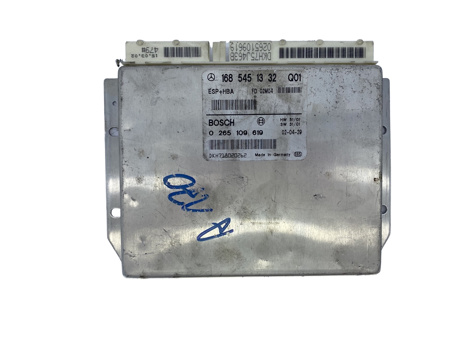 Ohjausyksikkö 1685451332Q01 0265109619 Mercedes Bosch 53207 main product photo