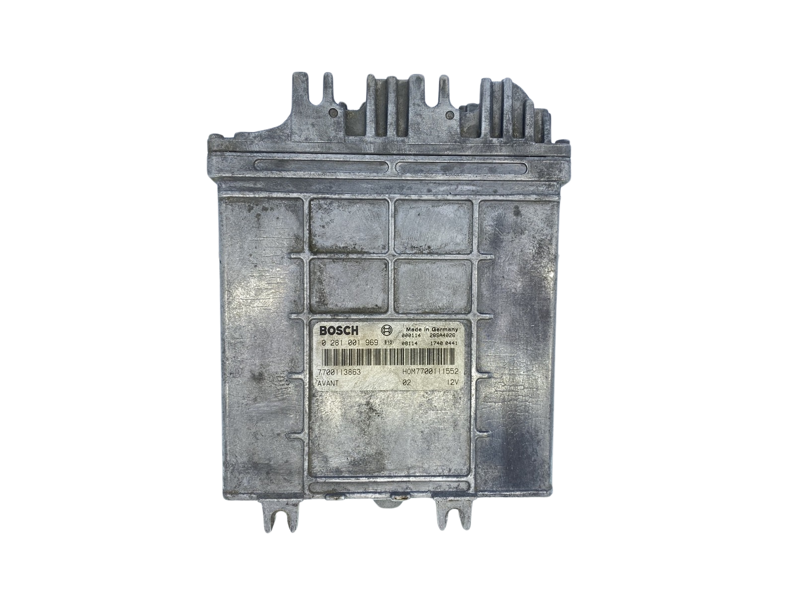 Ohjausyksikkö 0281001969 7700113863 7700111552 Renault Bosch 62838 main product photo