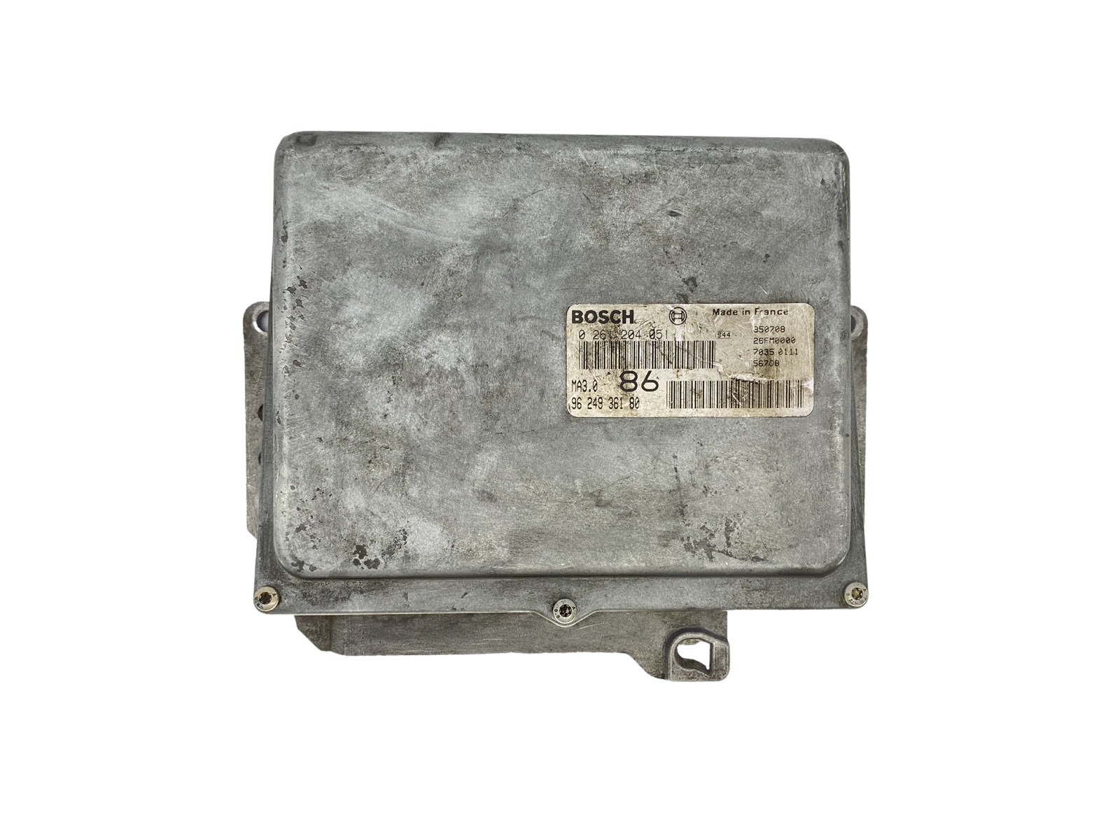 Ohjausyksikkö 0261204051 9624936180 MA3.0 PSA Bosch 56302 main product photo