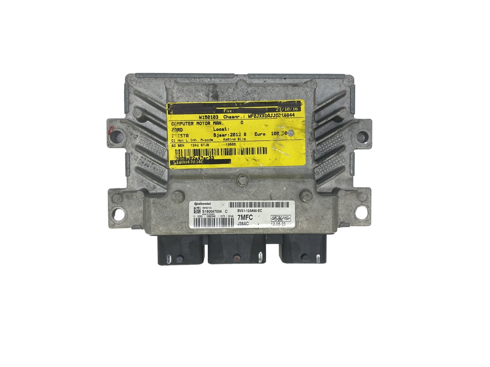 Ohjausyksikkö S180047034C BV21-12A650-EC Ford Continental 57123 main product photo