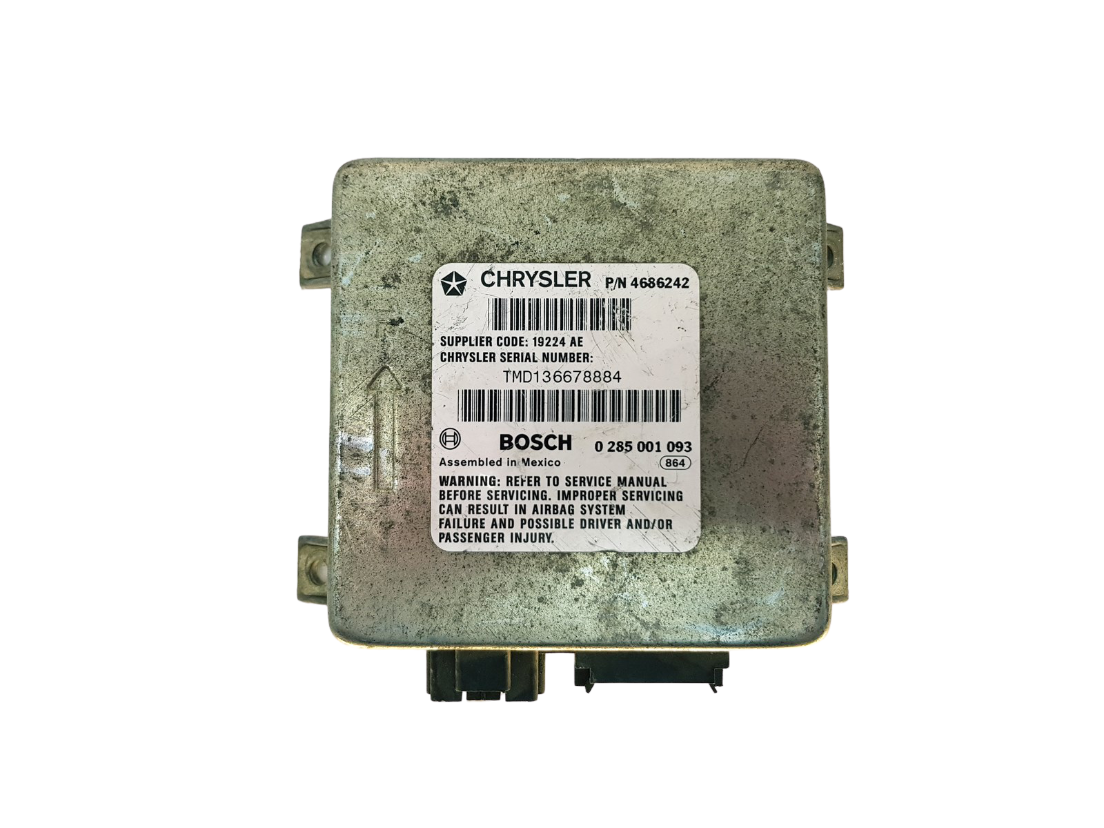 Ohjausyksikkö 0285001093 4686242 Chrysler Bosch 31056 main product photo