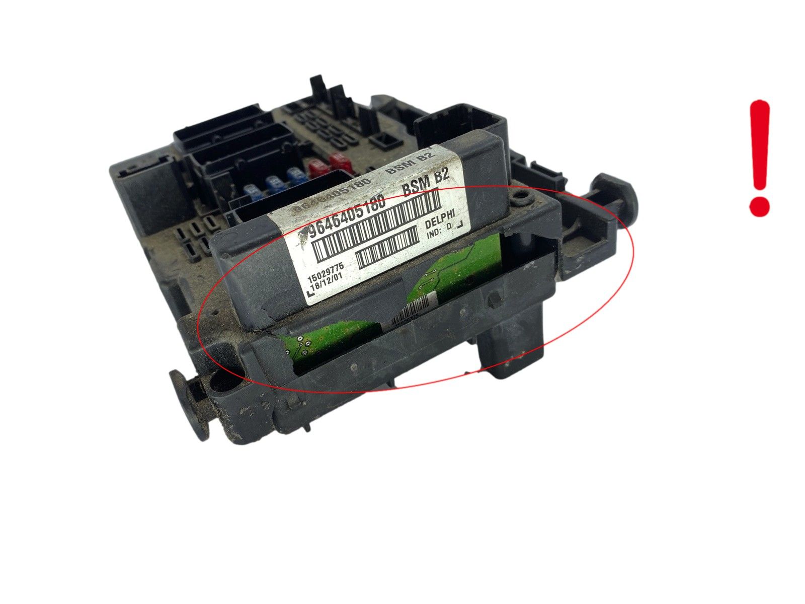 Ohjausyksikkö BSM B2 9646405180 PSA Delphi 59002 main product photo