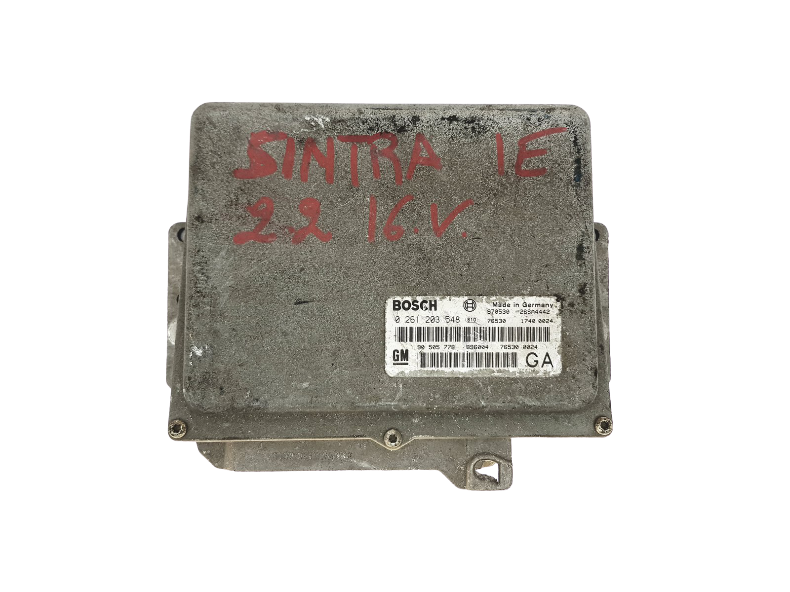 Ohjausyksikkö 90505778GA 0261203548 Opel Bosch 25839 main product photo