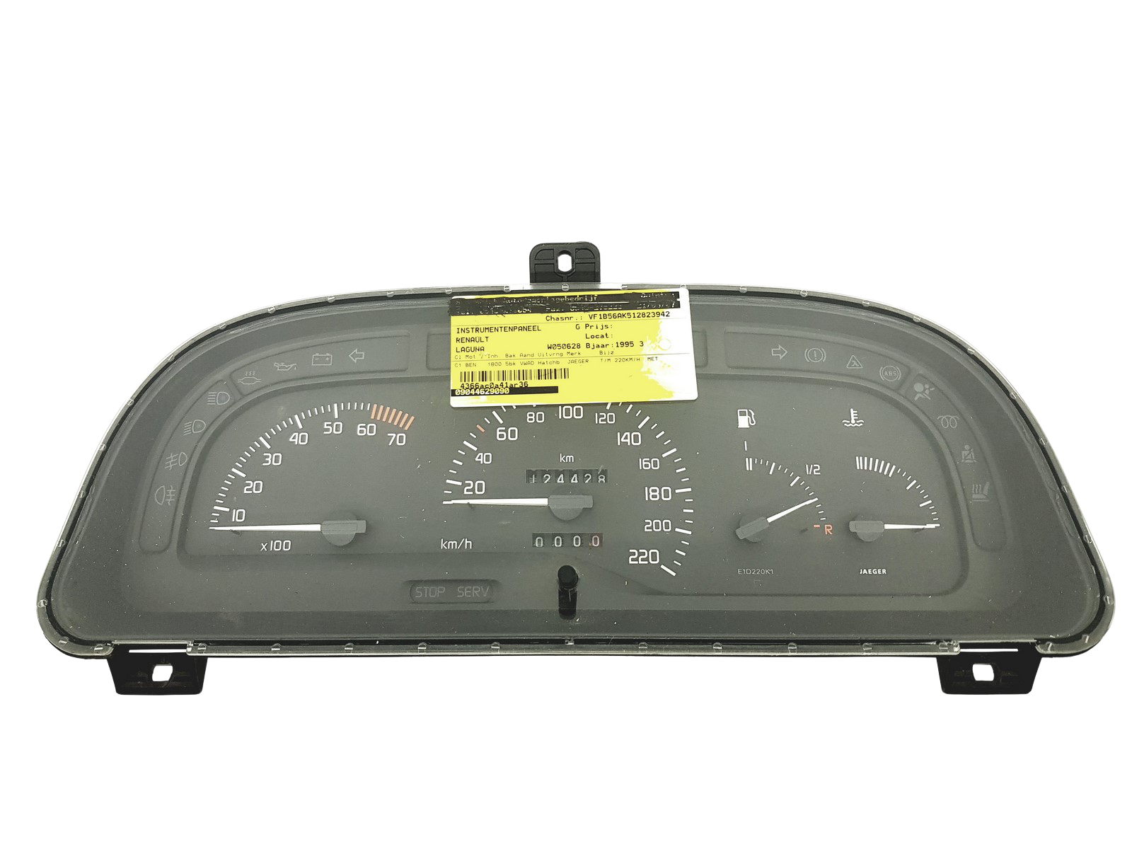 Kierroslukumittari Renault Laguna 1 7700844747 49645 main product photo