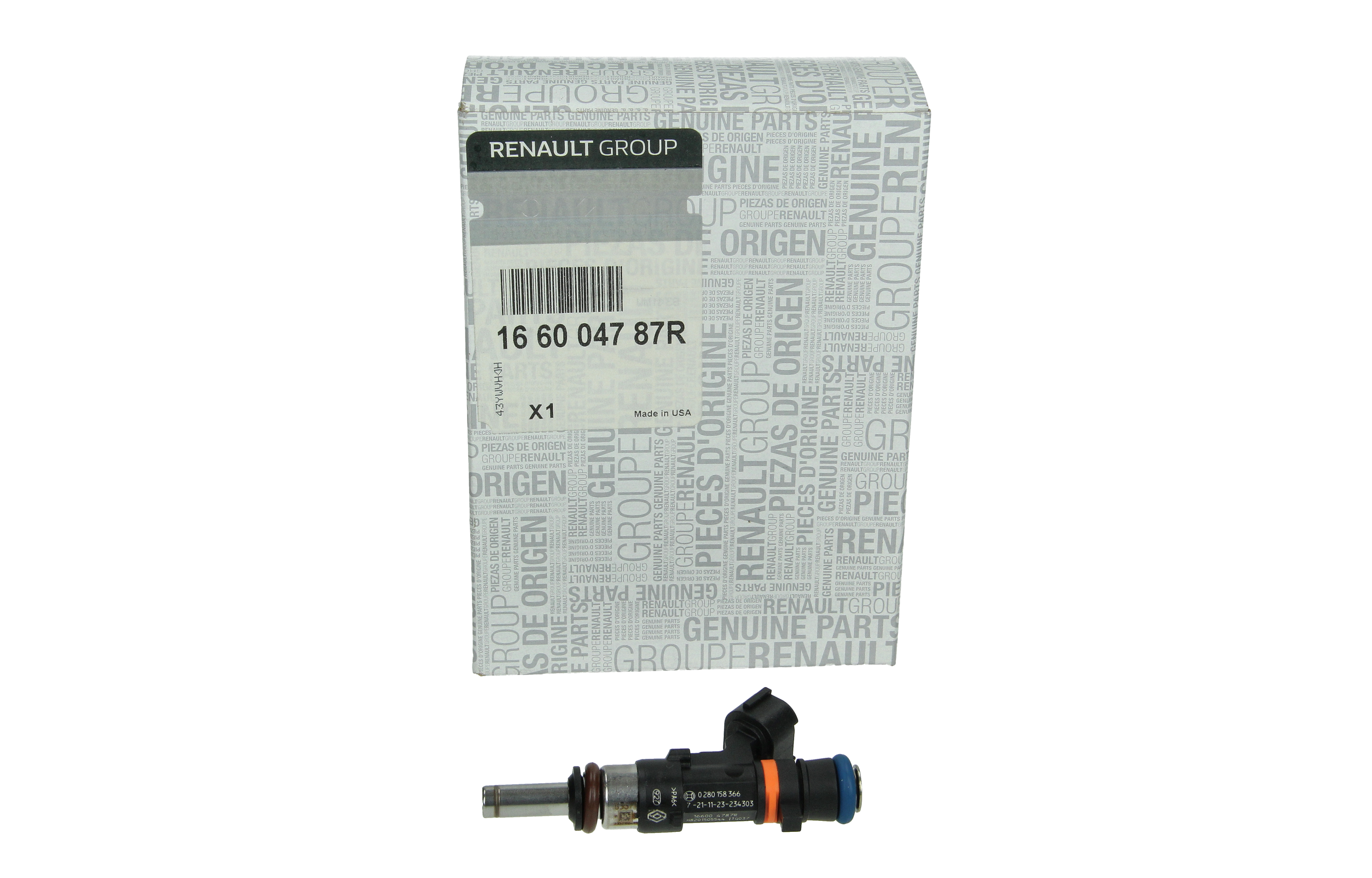 Polttoainesuutin Uusi Alkuperäinen 166004787R Renault Dacia main product photo