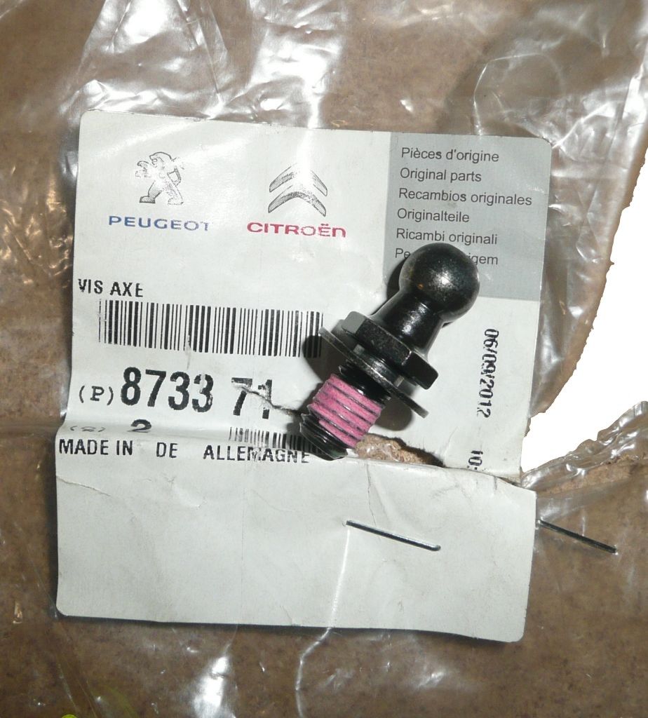 Pultti Siłownika Klapy Uusi Alkuperäinen 8733.71 8733.71 Citroen C1 main product photo
