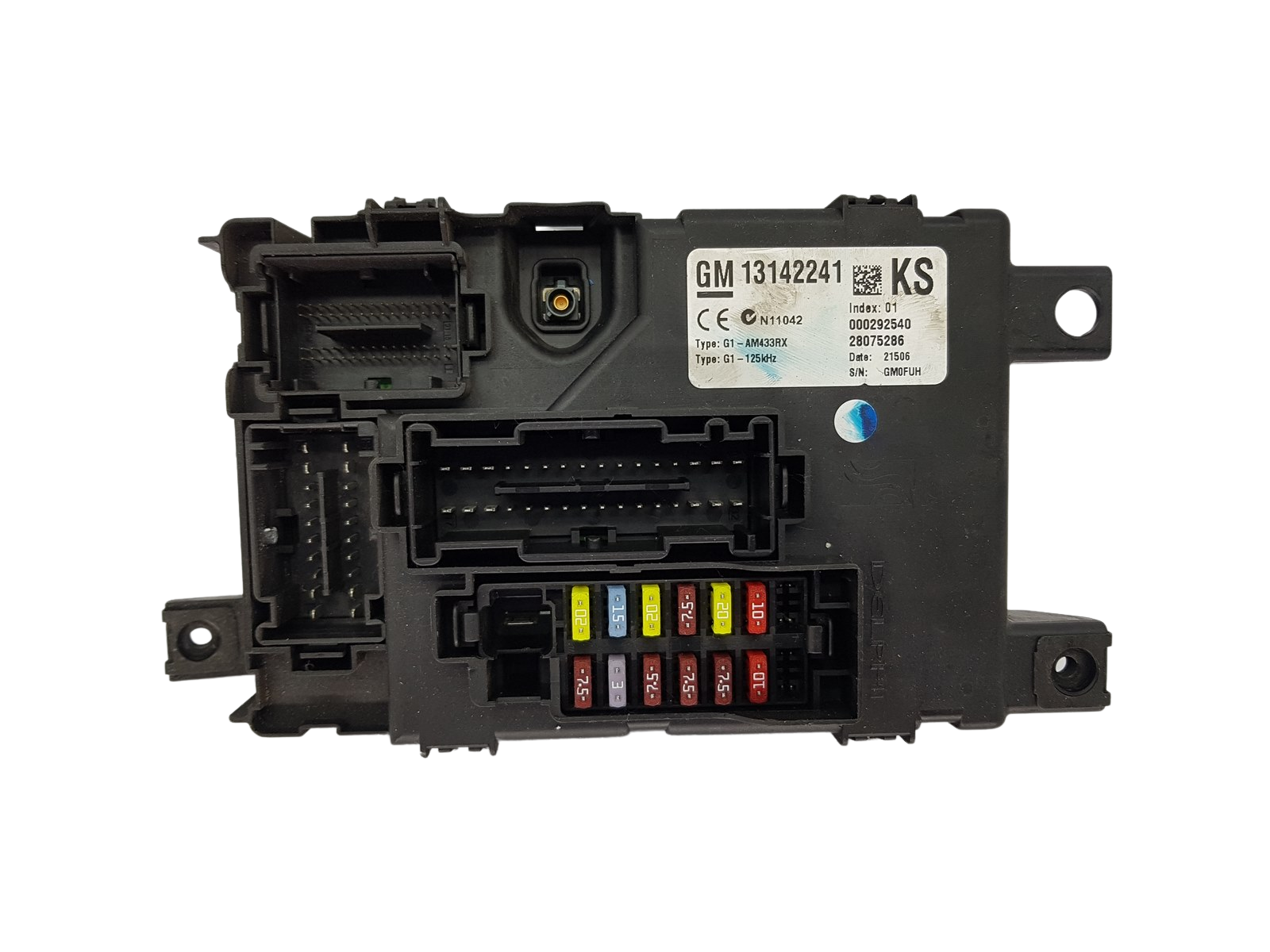 Ohjausyksikön moduuli Opel 13142241 000292540 280752286 GM 18949 main product photo