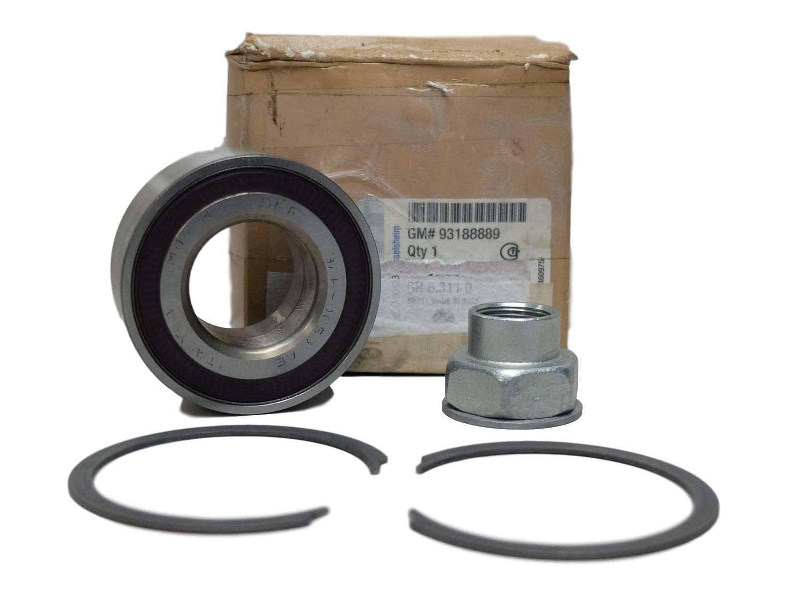 Pyöränlaakeri Etu Uusi Alkuperäinen Opel 93188889 1603337 main product photo