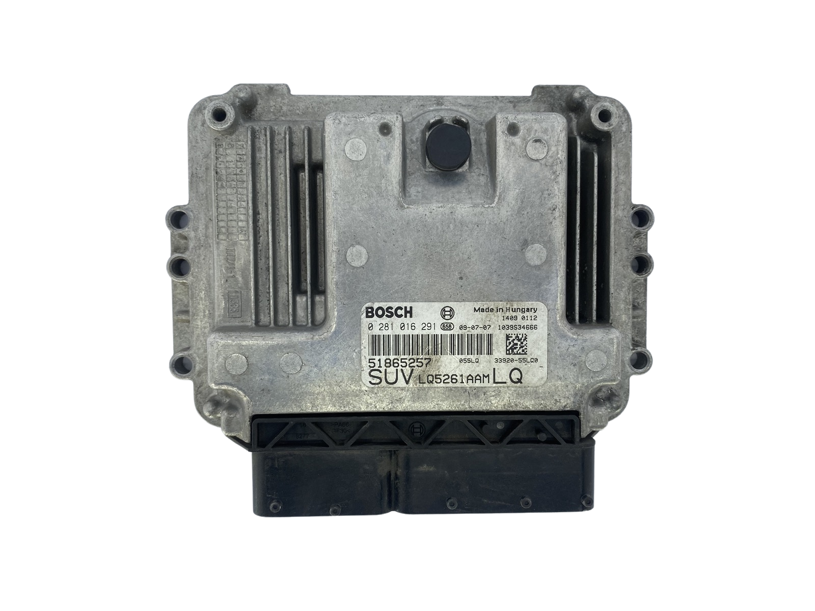 Ohjausyksikkö 51865257 0281016291 LQ5261AAM Fiat Bosch main product photo
