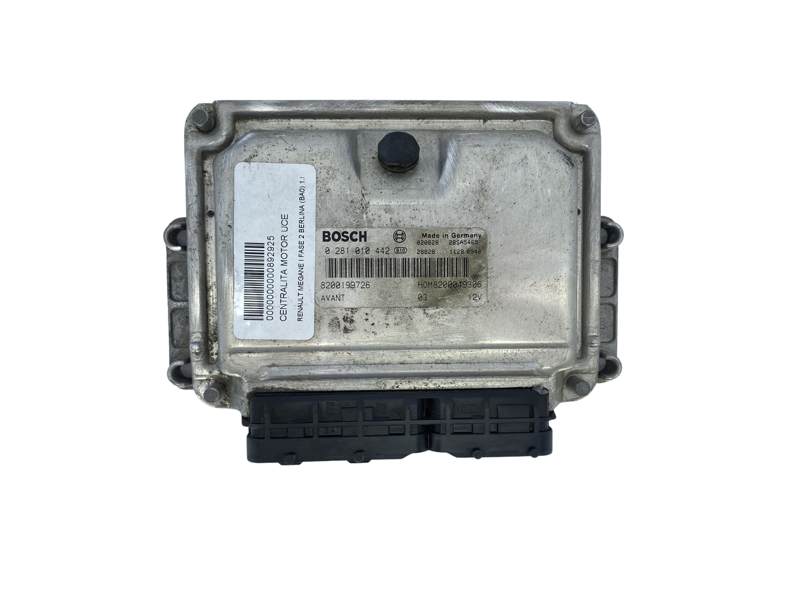 Ohjausyksikkö 0281010442 8200199726 8200049306 Renault Bosch 60404 main product photo