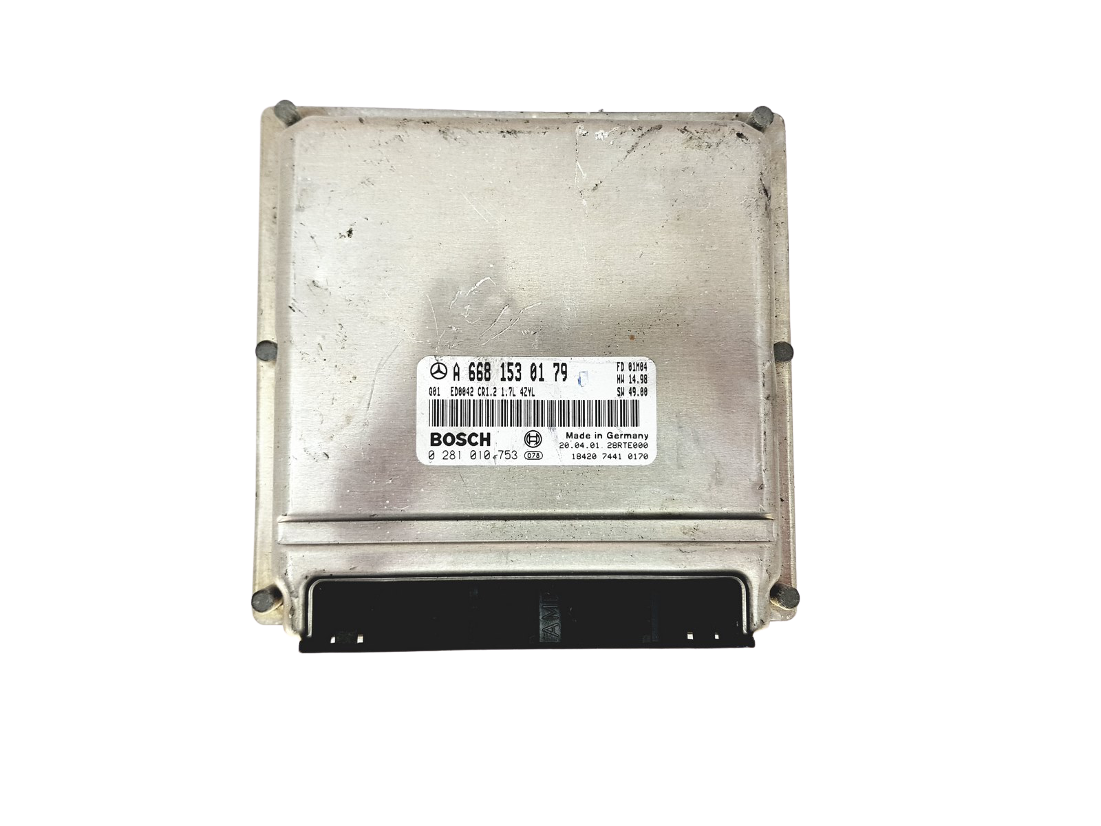 Ohjausyksikkö A6681530179 0281010753 Mercedes Bosch main product photo