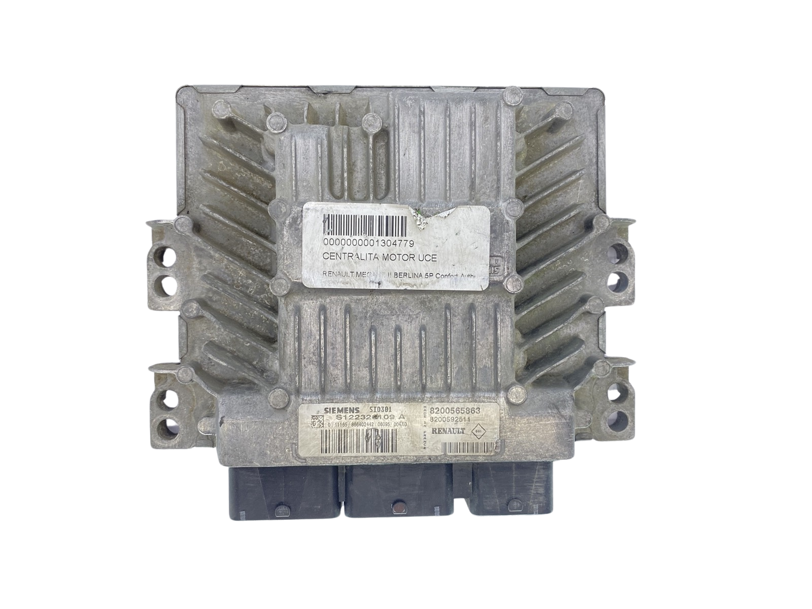 Ohjausyksikkö S122326109A 8200565863 8200592611 Renault Siemens 63203 main product photo