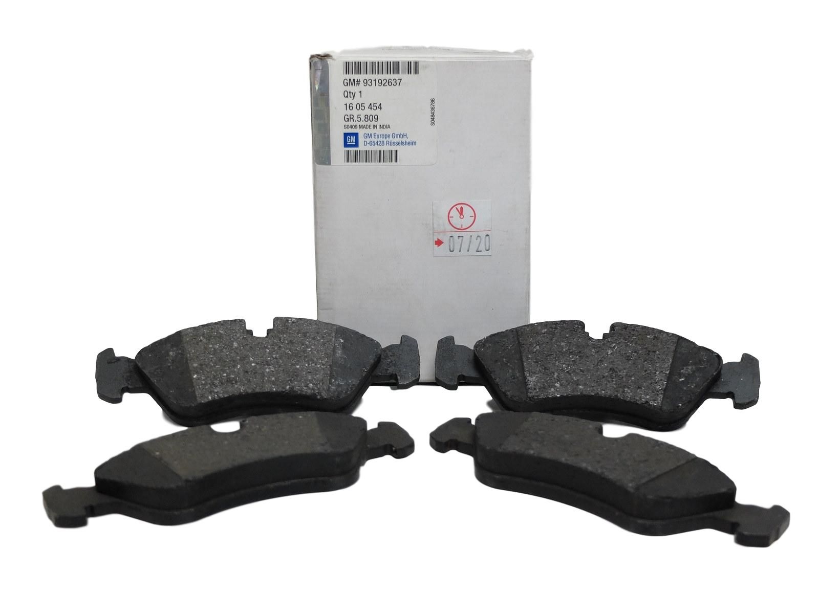 Jarrupalat Etu Uusi Alkuperäinen Opel 93192637 main product photo