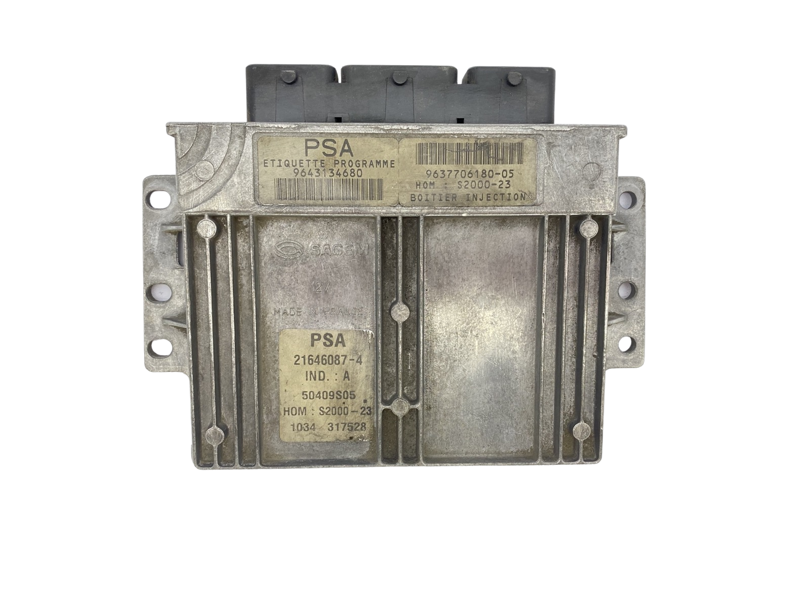 Ohjausyksikkö 9643134680 9637706180-05 21646087-4 PSA Sagem 56297 main product photo