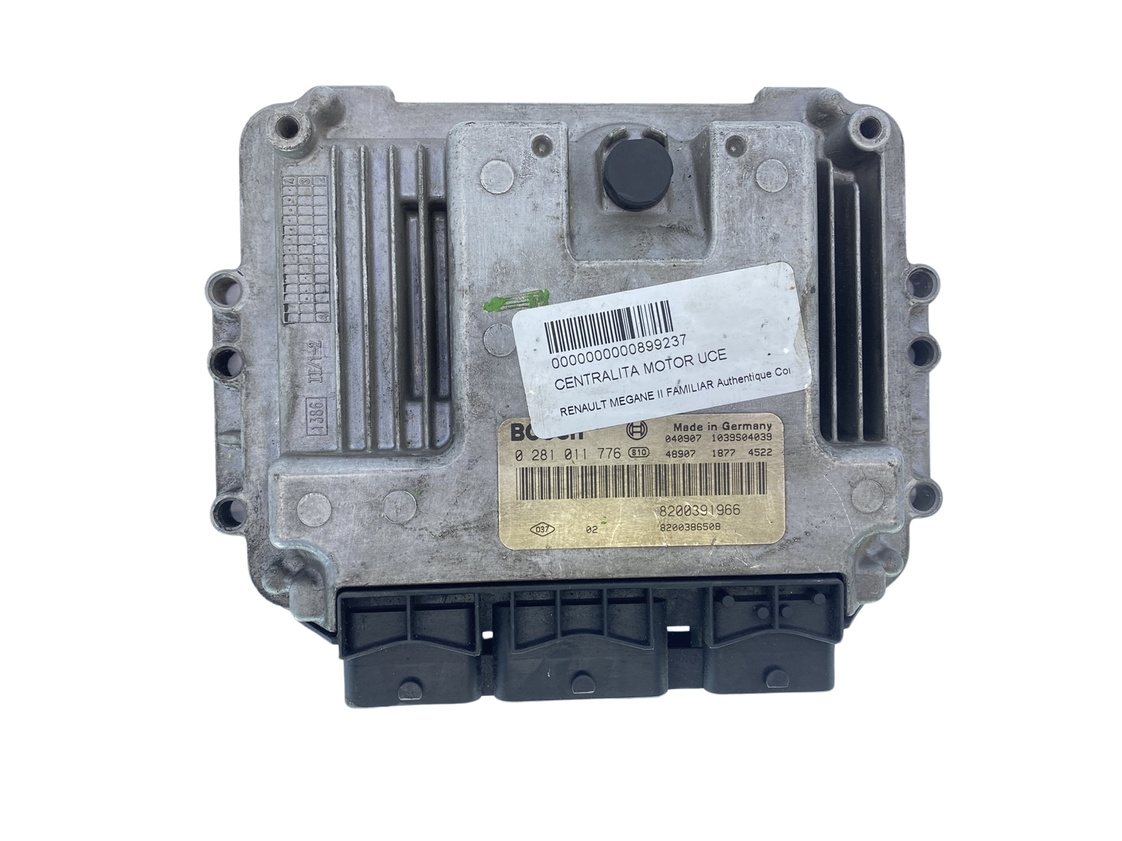 Ohjausyksikkö 0281011776 8200391966 8200386508 Renault Bosch 63799 main product photo