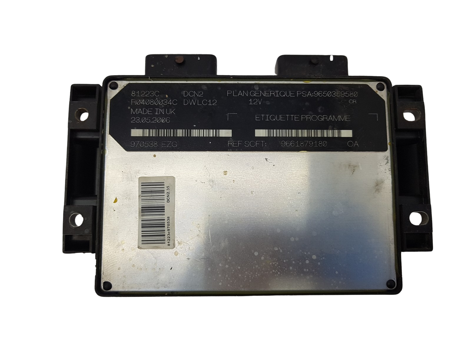 Ohjausyksikkö 9661879180 9650359580 R04080034C 81223C PSA Lucas 3410 main product photo