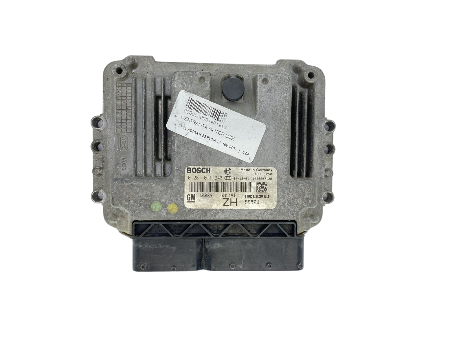 Ohjausyksikkö Opel 0281011943 55556829 8973785711 Bosch GM Isuzu 62442 main product photo