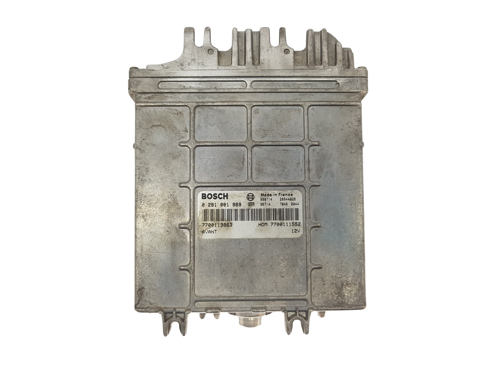 Ohjausyksikkö 0281001969 7700113863 7700111552 Renault Bosch 3289 main product photo