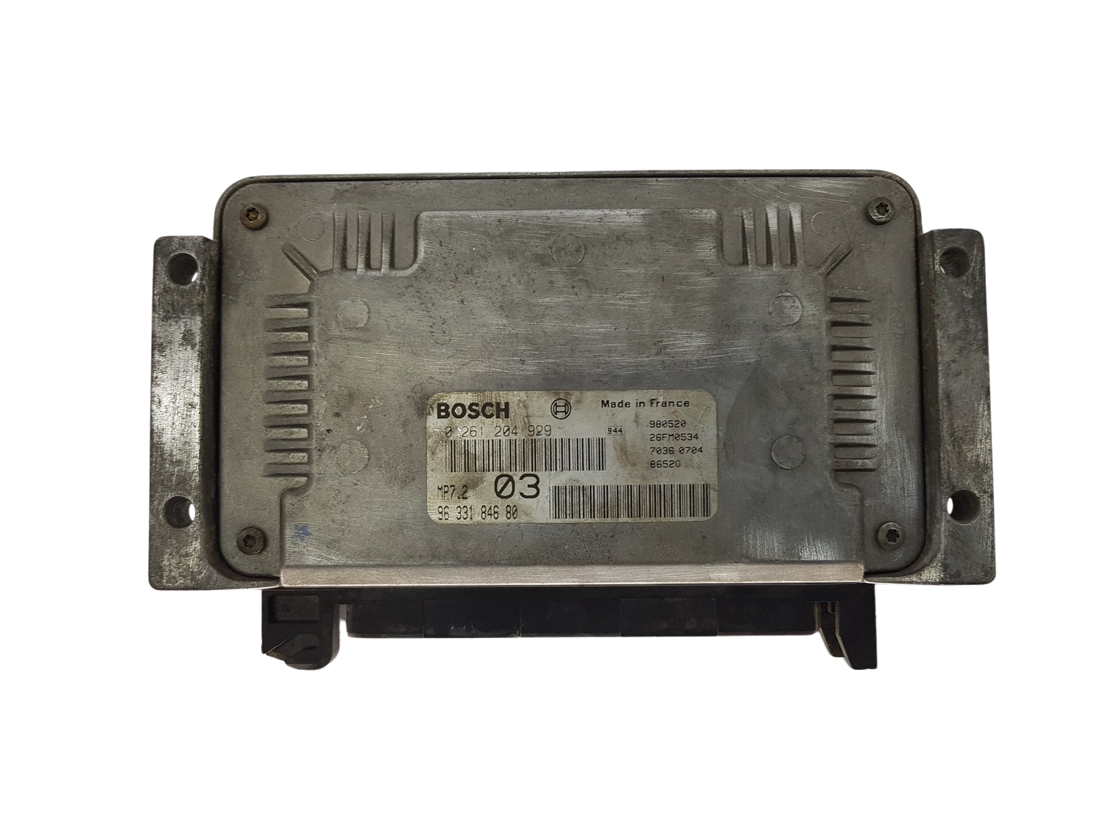 Ohjausyksikkö 0261204929 9633184680 26FM0534 PSA Bosch 3457 main product photo