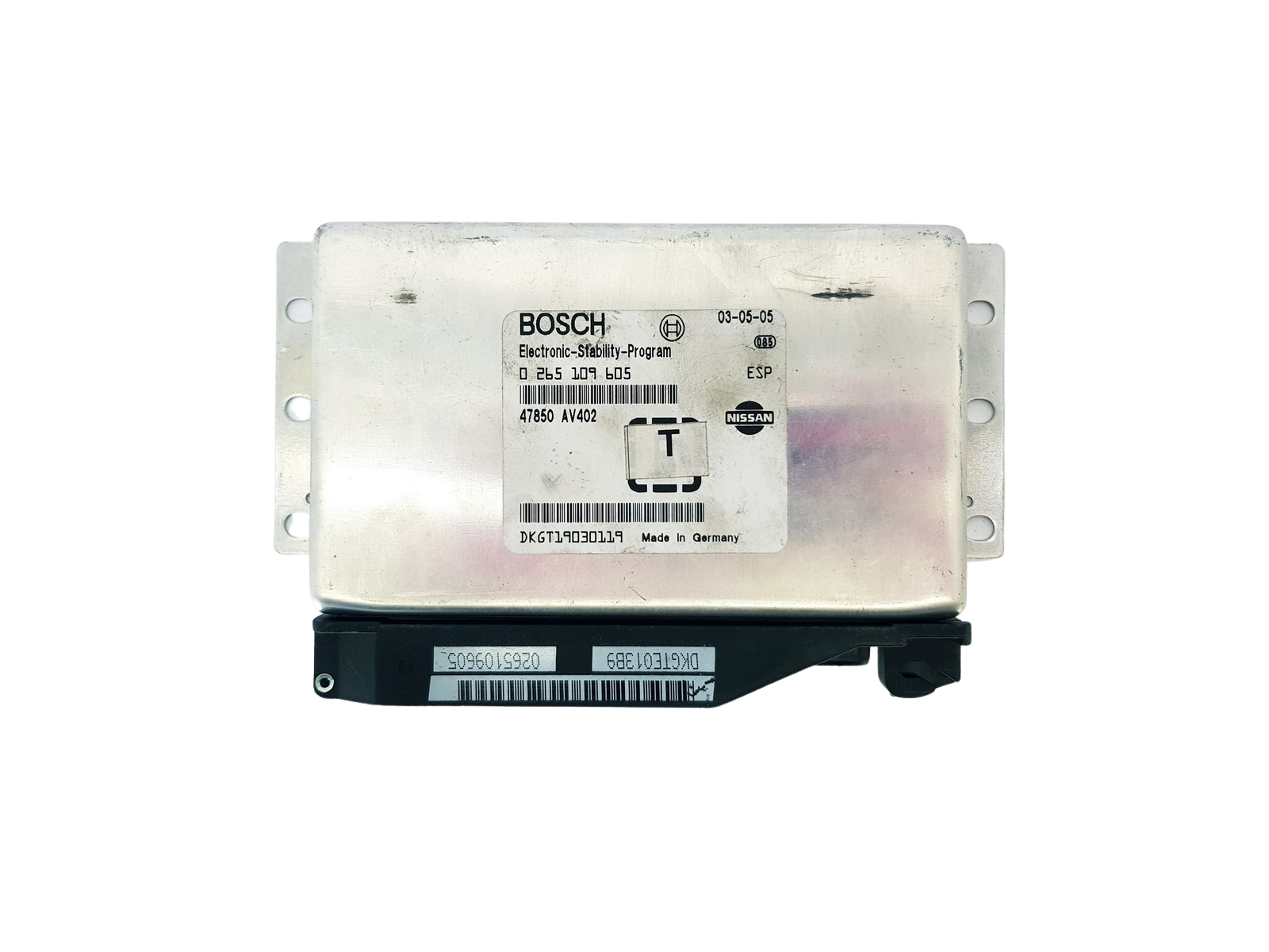 Ohjausyksikkö ESP 0265109605 47850AV402 Nissan Bosch main product photo