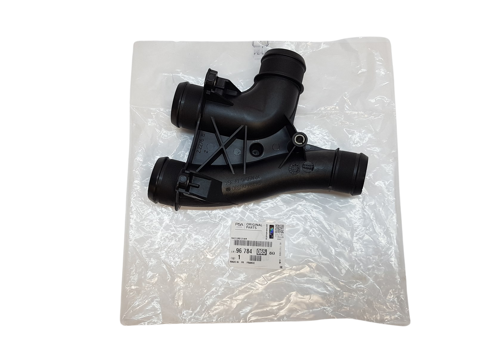 Ilmaletku Citroen Peugeot 9678406580 Alkuperäinen main product photo