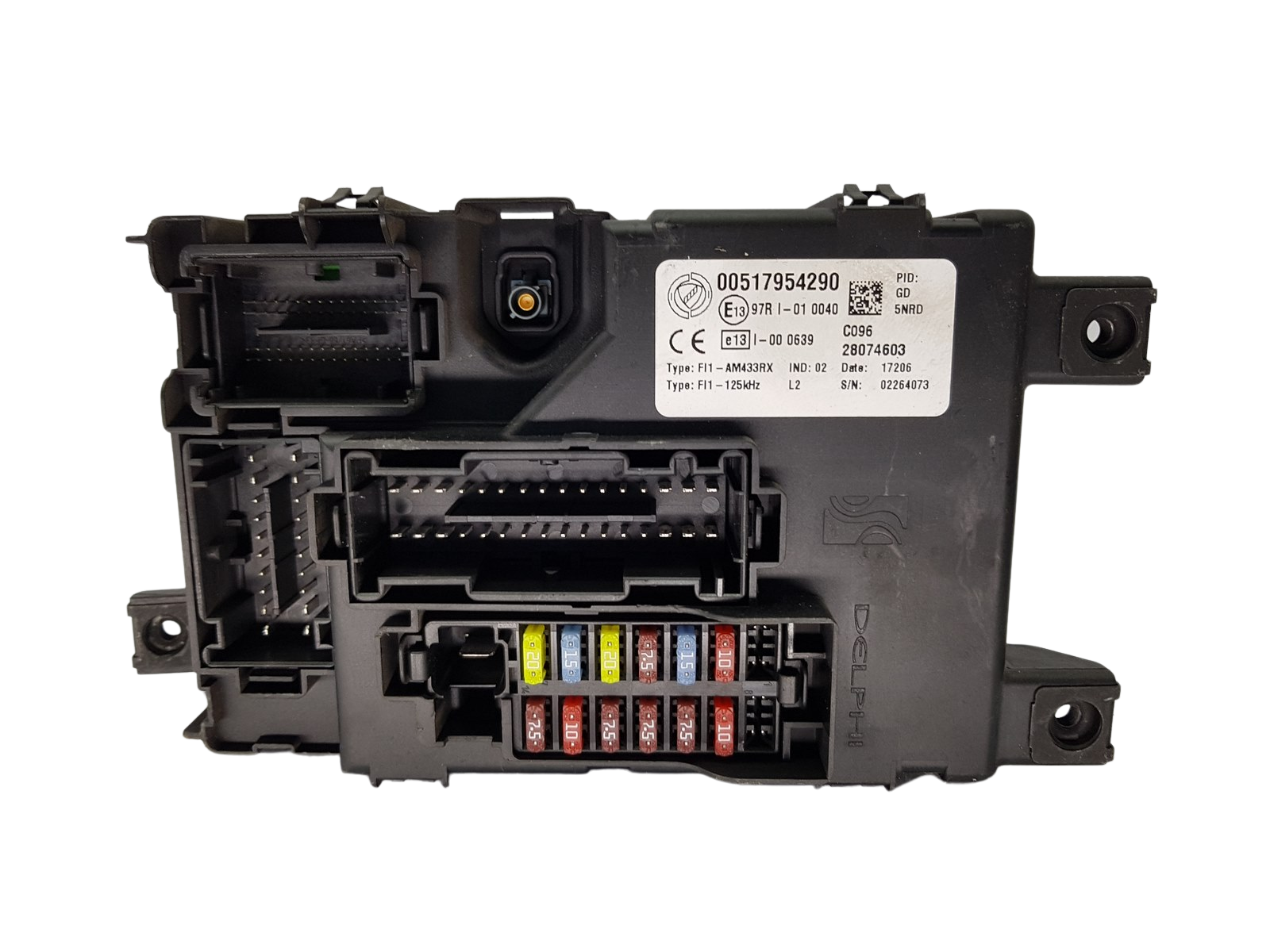 Sulaketaulu Fiat 00517954290 28074603 Delphi 20188 main product photo