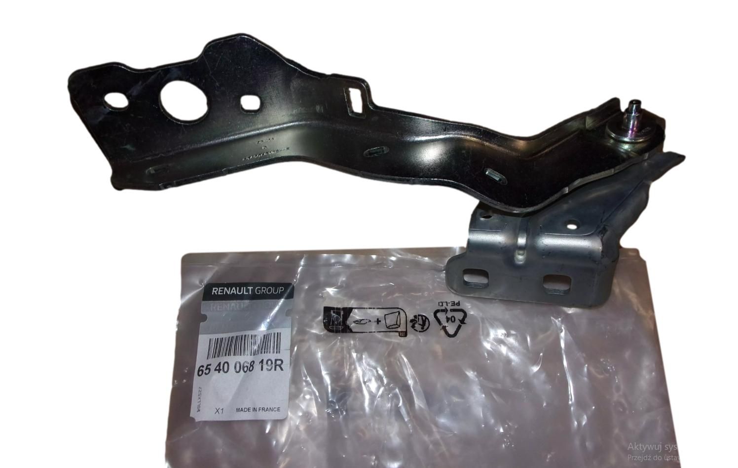 Konepellin Sarana Oikea Alkuperäinen 654006819R Renault main product photo