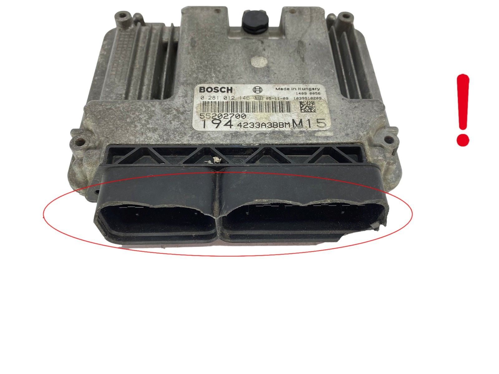 Ohjausyksikkö 55202700 0281012148 4233A3BBM Fiat Bosch 56736 main product photo