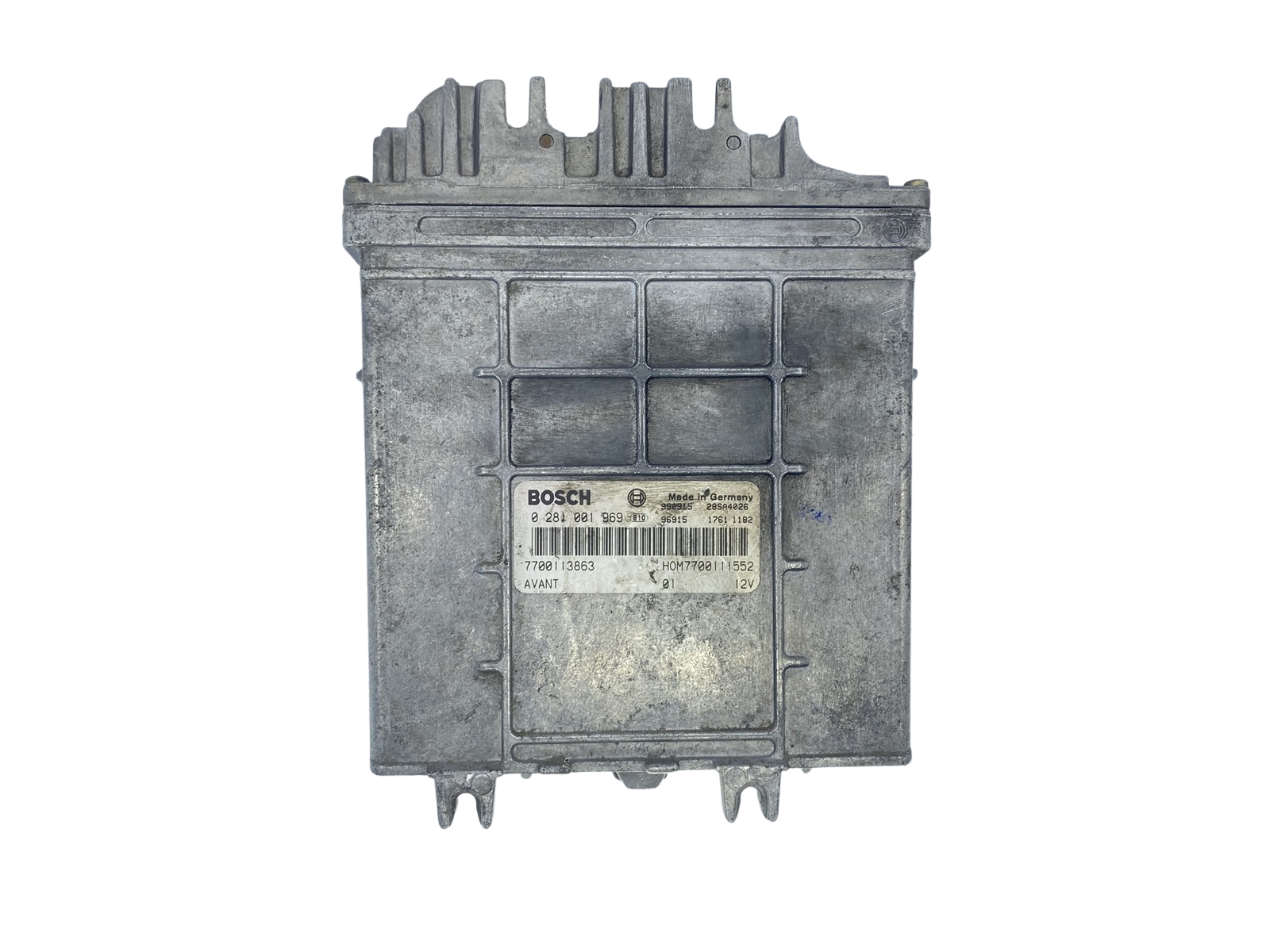 Ohjausyksikkö 0281001969 7700113863 7700111552 Renault Bosch 55503 main product photo