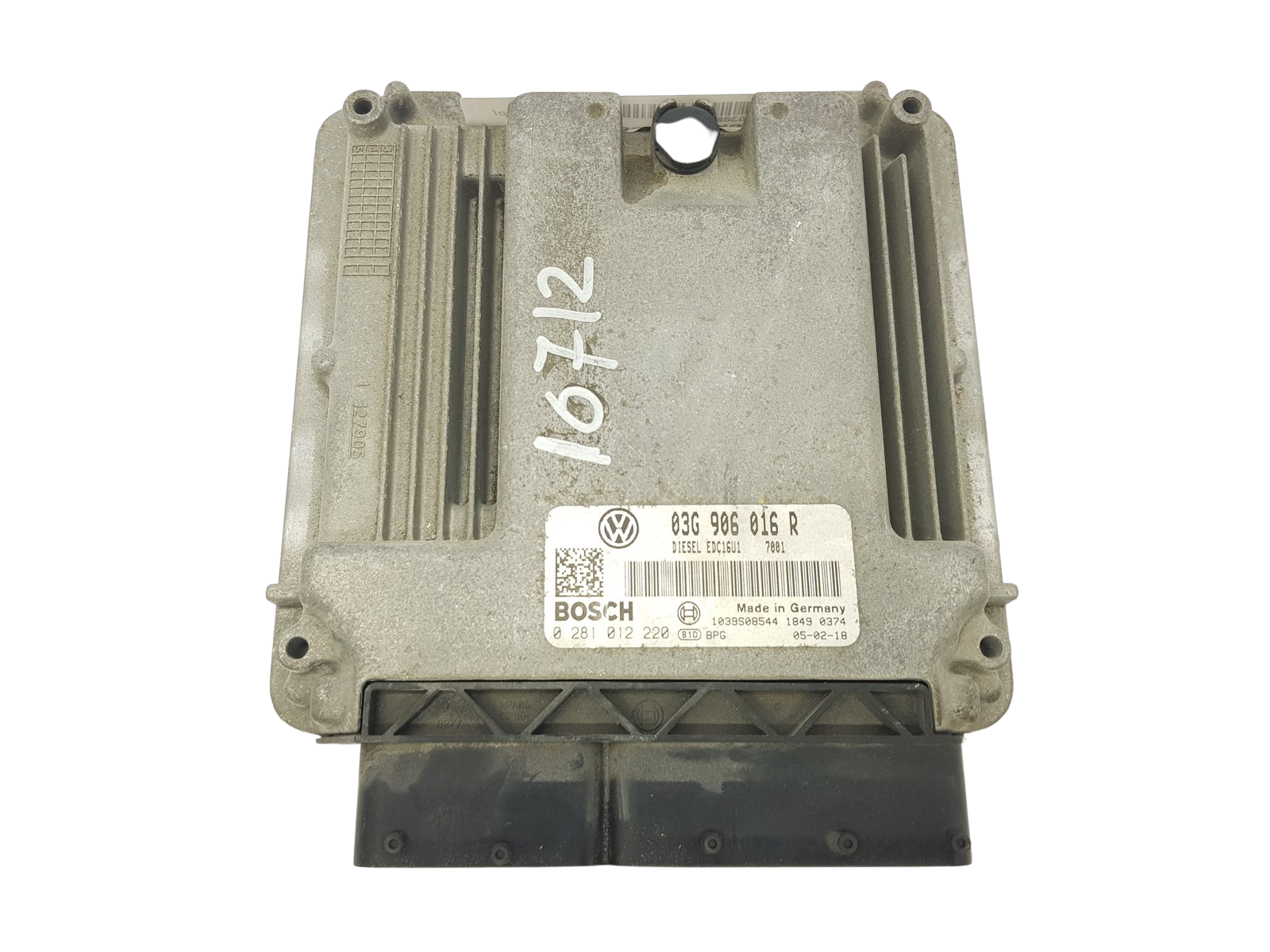 Ohjausyksikkö 03G906016R 0281012220 VW Bosch 28308 main product photo