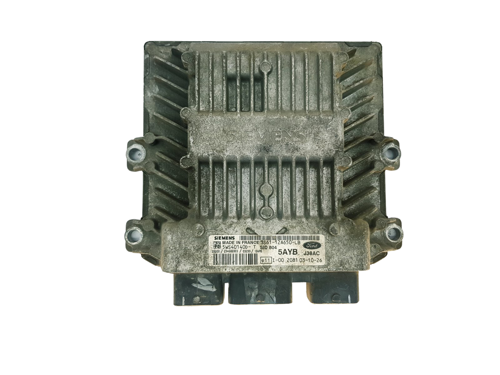 Ohjausyksikkö 3S61-12A650-LB 5WS40140D-T SID 804 Ford Siemens 33165 main product photo