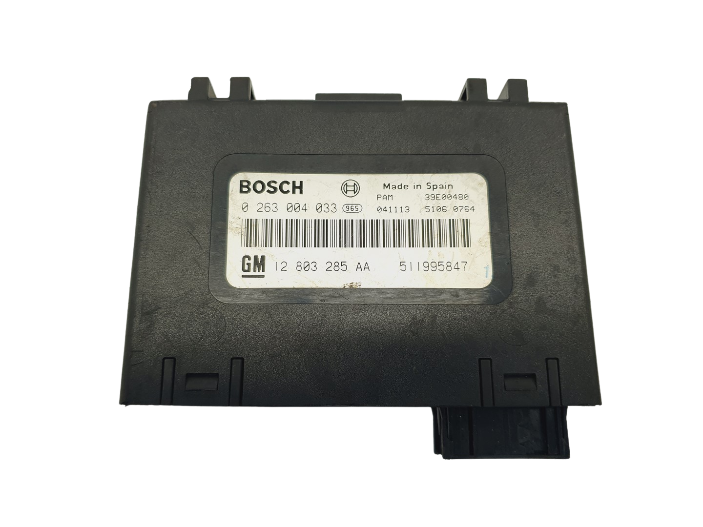 Ohjausyksikkö 0263004033 12803285AA 511995847 Saab Bosch main product photo