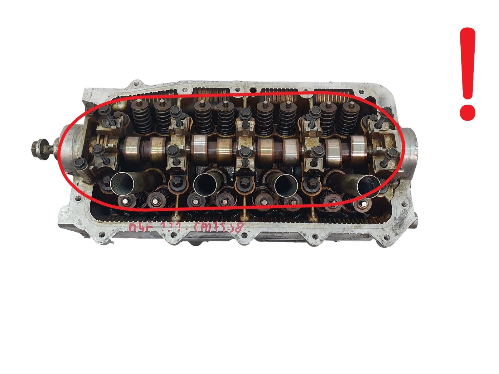 Sylinterikansi 8200042722 1,2 16v D4F Renault 7701475751 main product photo