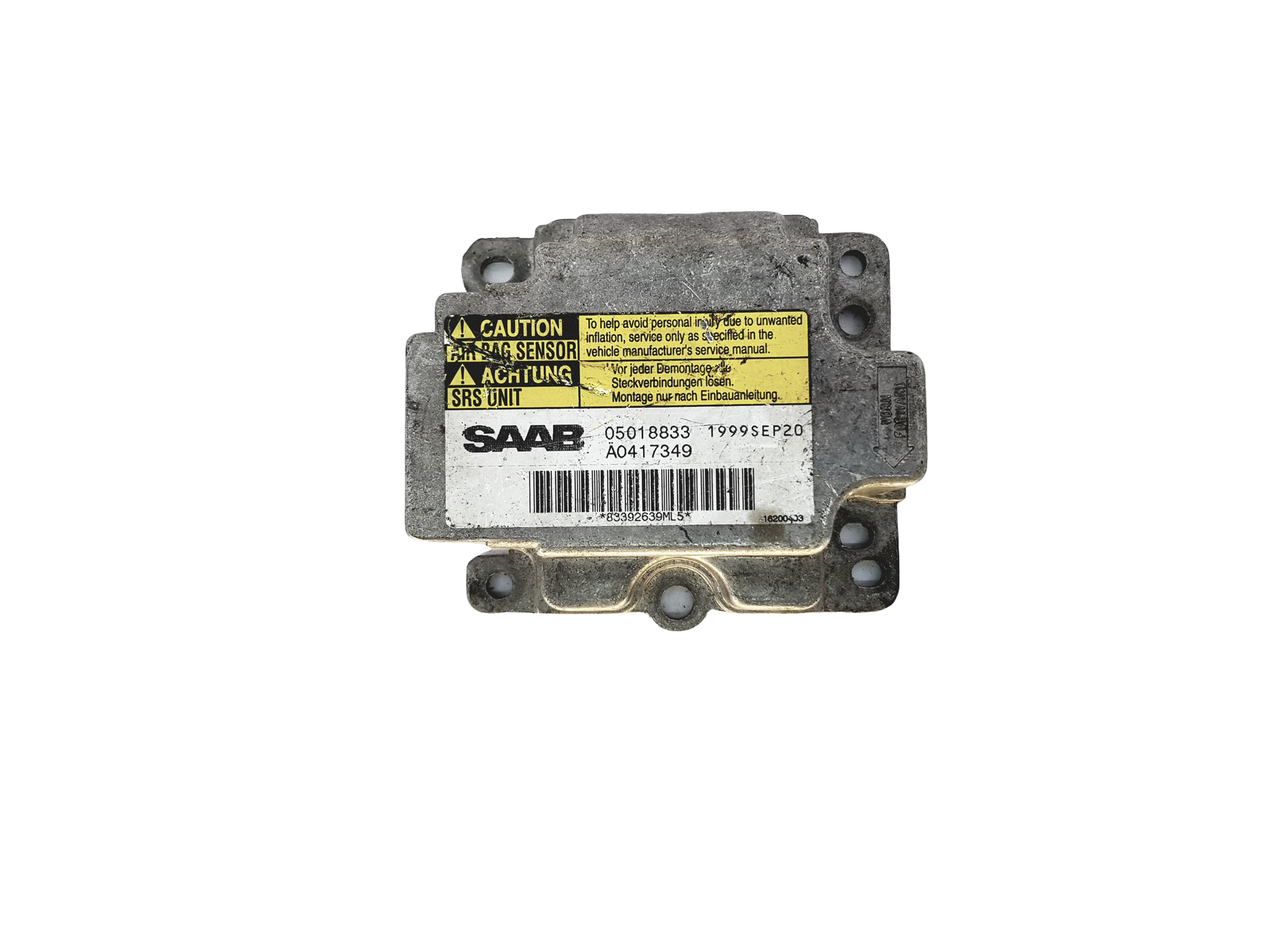 Ohjausyksikön moduuli 05018833 A0417349 Saab Bosch main product photo
